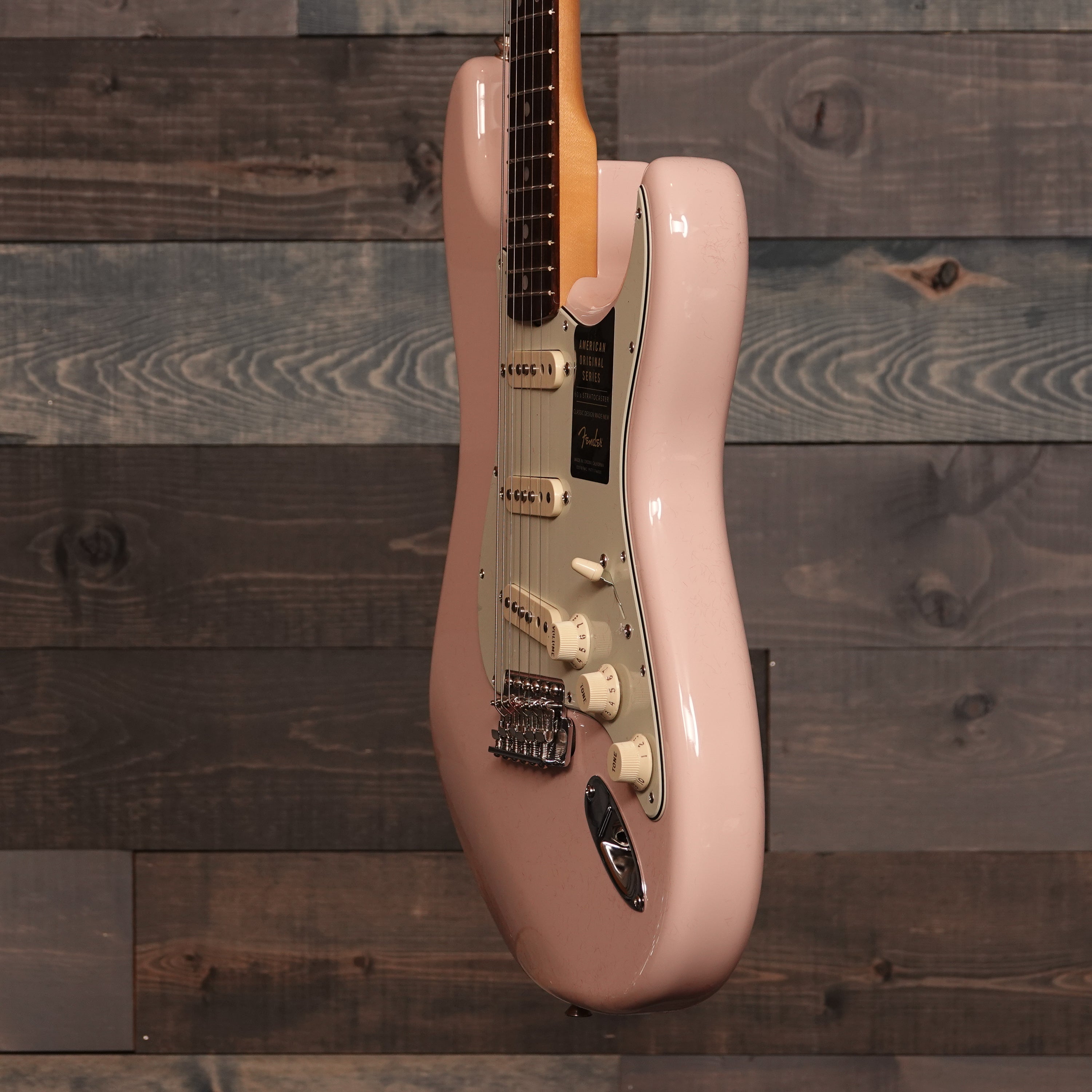 Fender American Original '60s Stratocaster®, Rosewood Fingerboard, Shell Pink