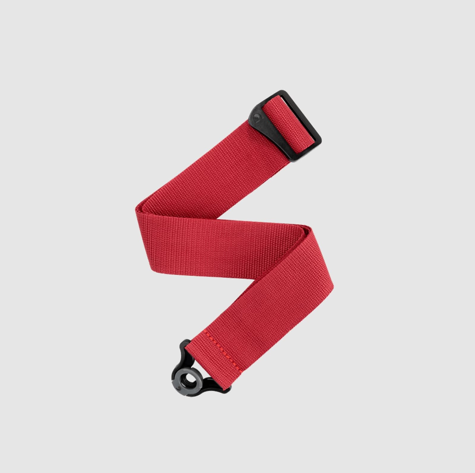 D'Addario PWSAL401 Auto Lock Polypro Guitar Strap - Red