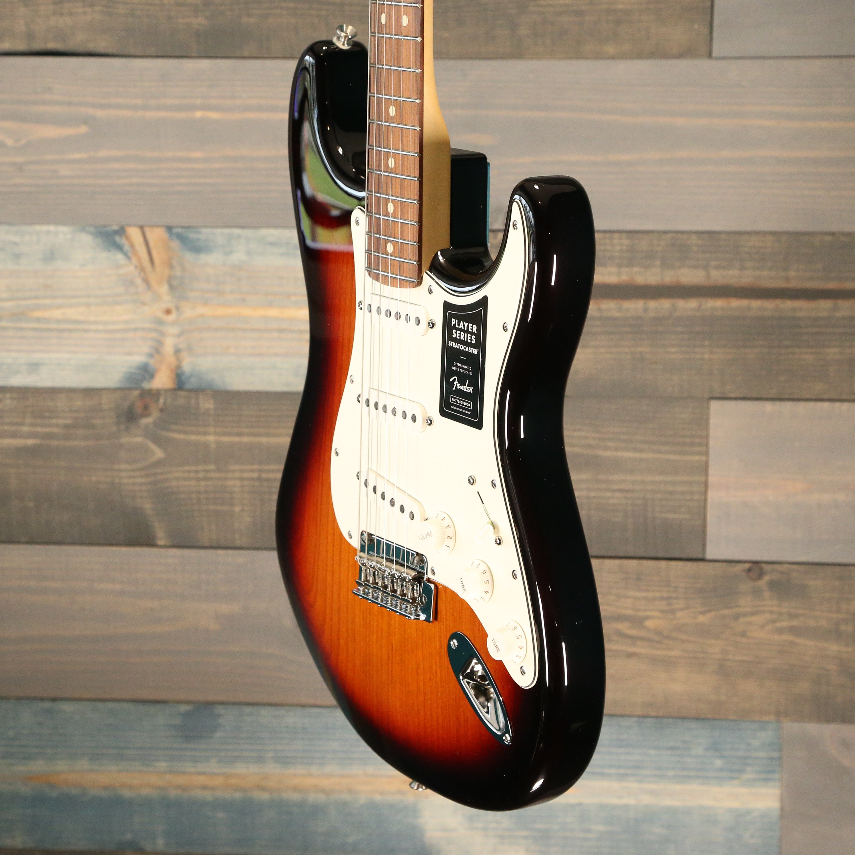 Fender Player Series Stratocaster Electric Guitar 3 Color Sunburst