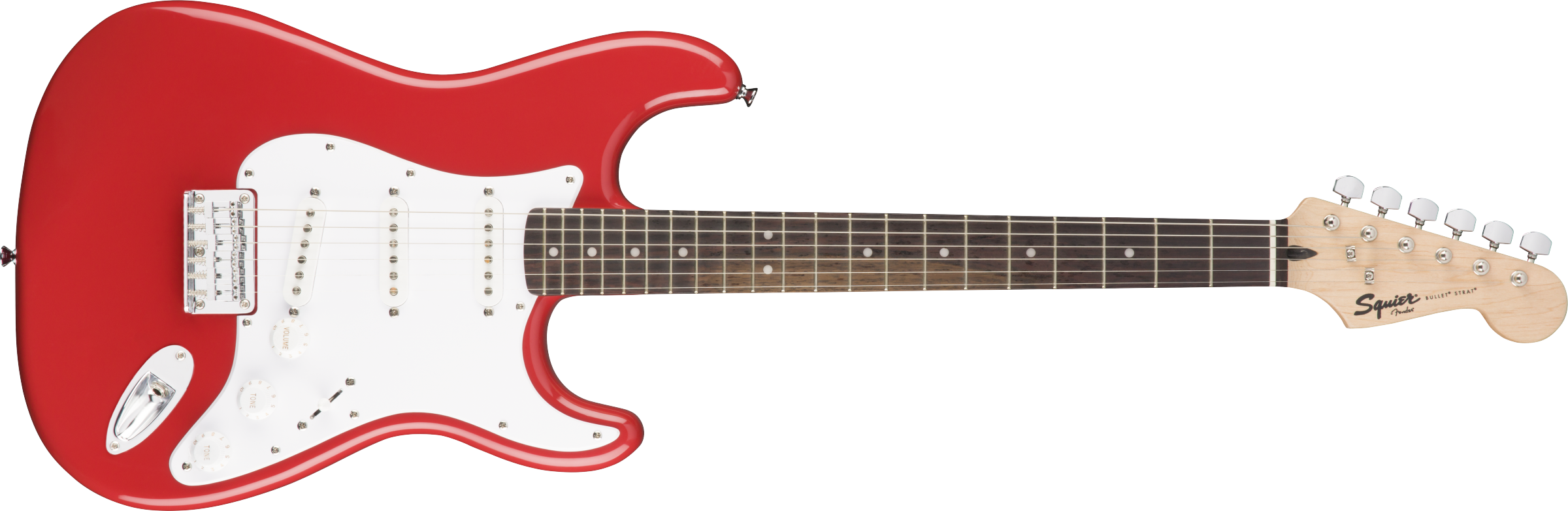 Fender Squier Bullet Stratocaster HT, Laurel Fingerboard, Fiesta Red