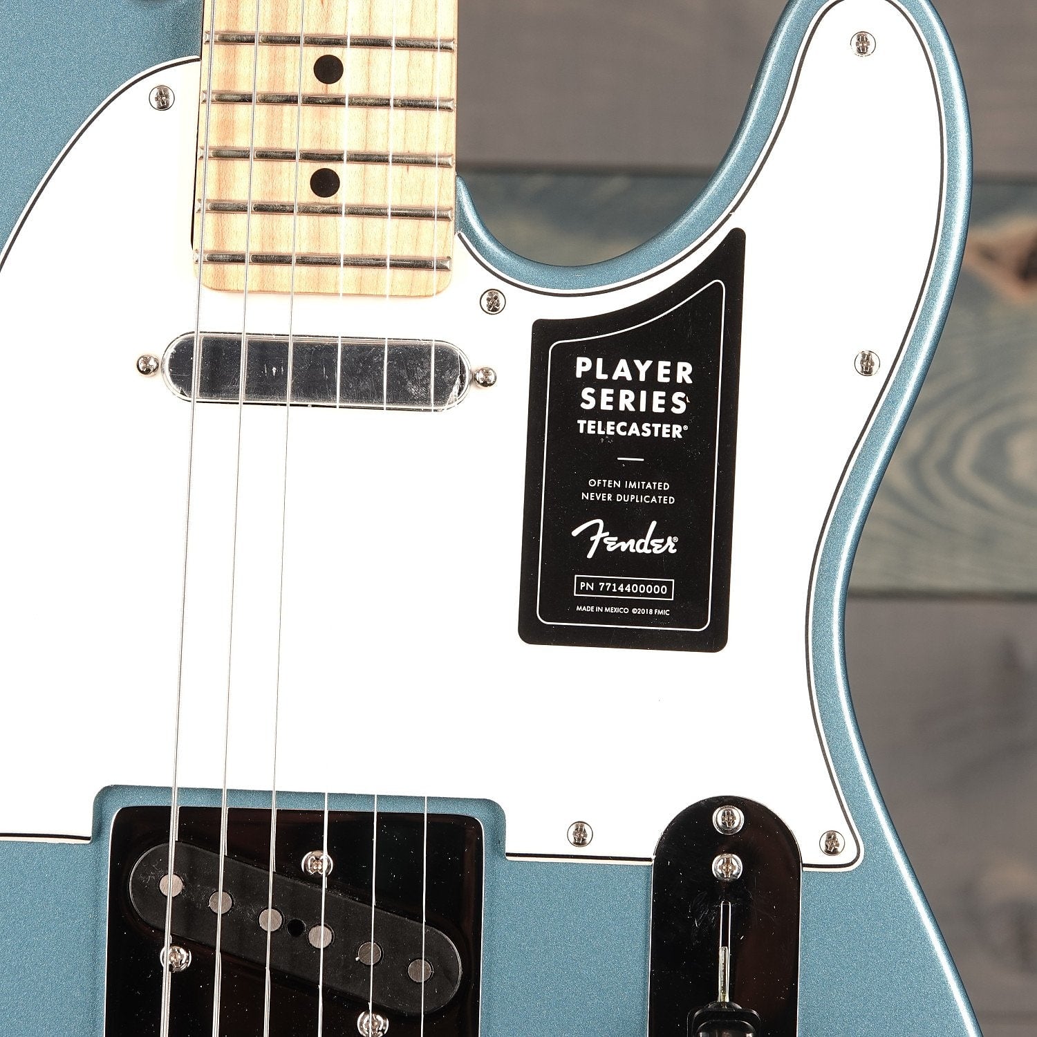 Fender Player Telecaster Maple Neck Tidepool Electric Guitar