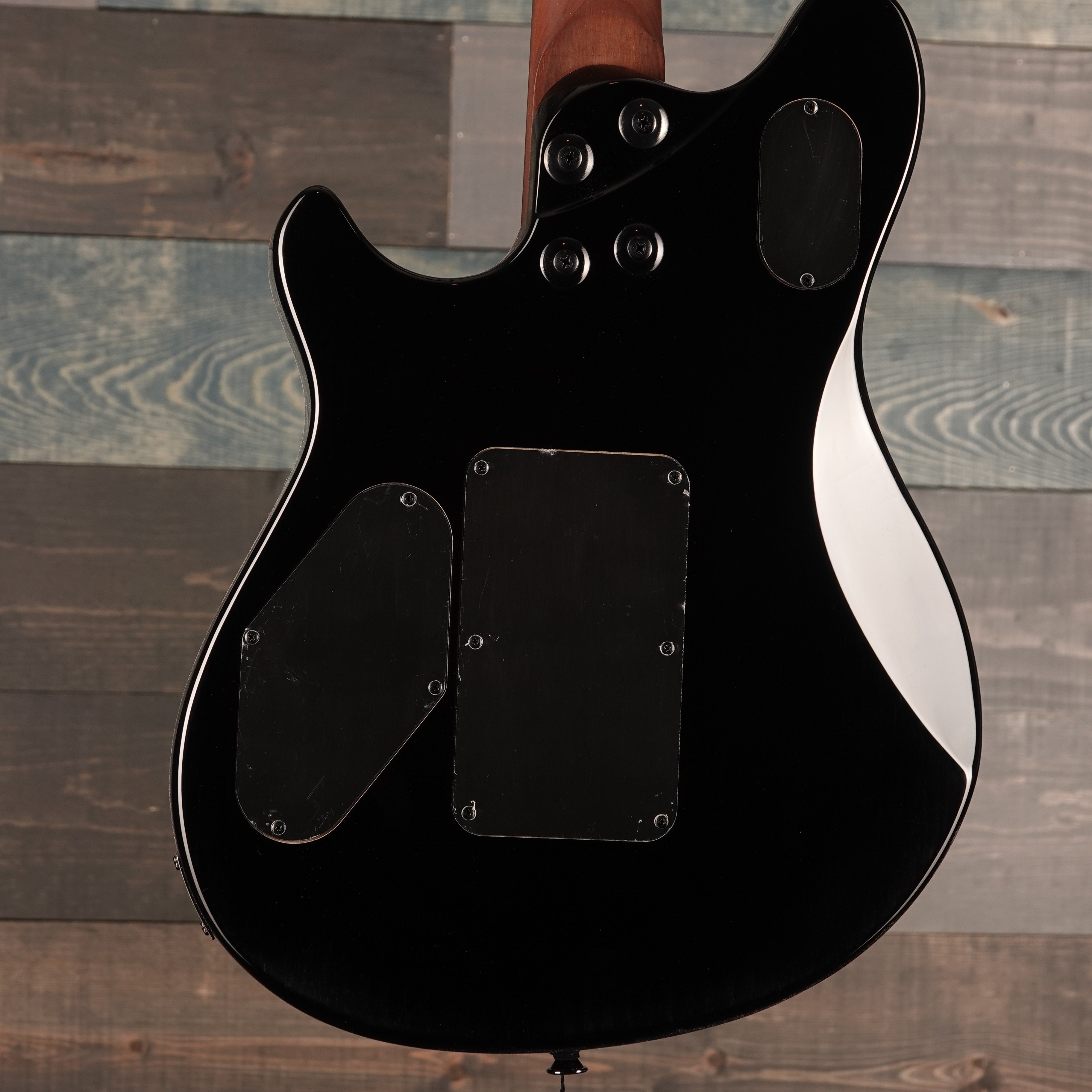 EVH Wolfgang WG Standard QM Baked Maple Fingerboard, Black Fade