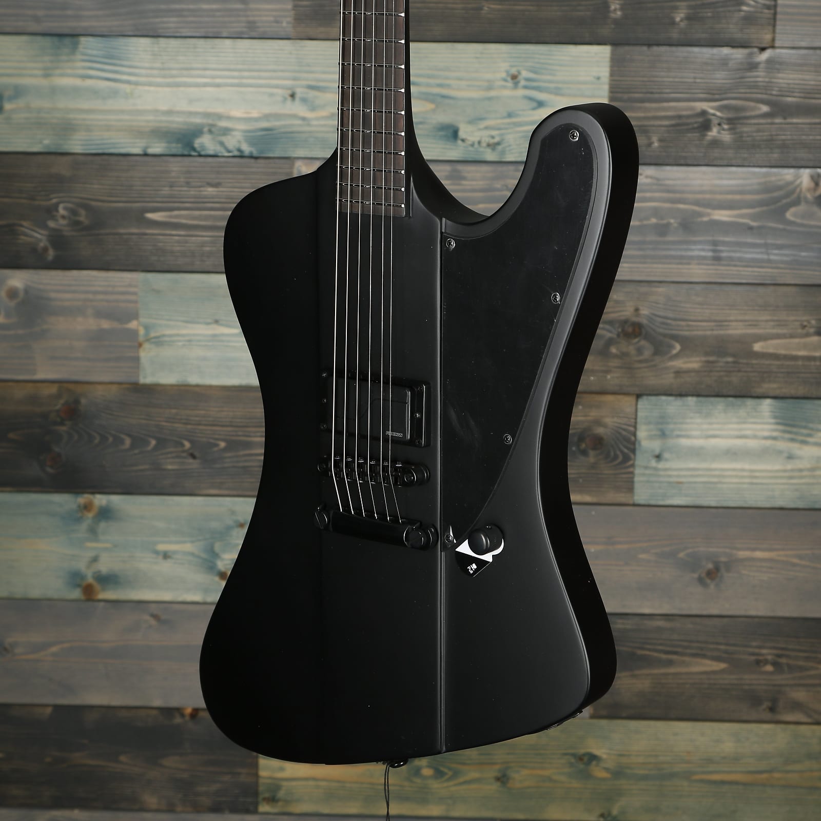 ESP LTD Phoenix Black Metal - Black Satin