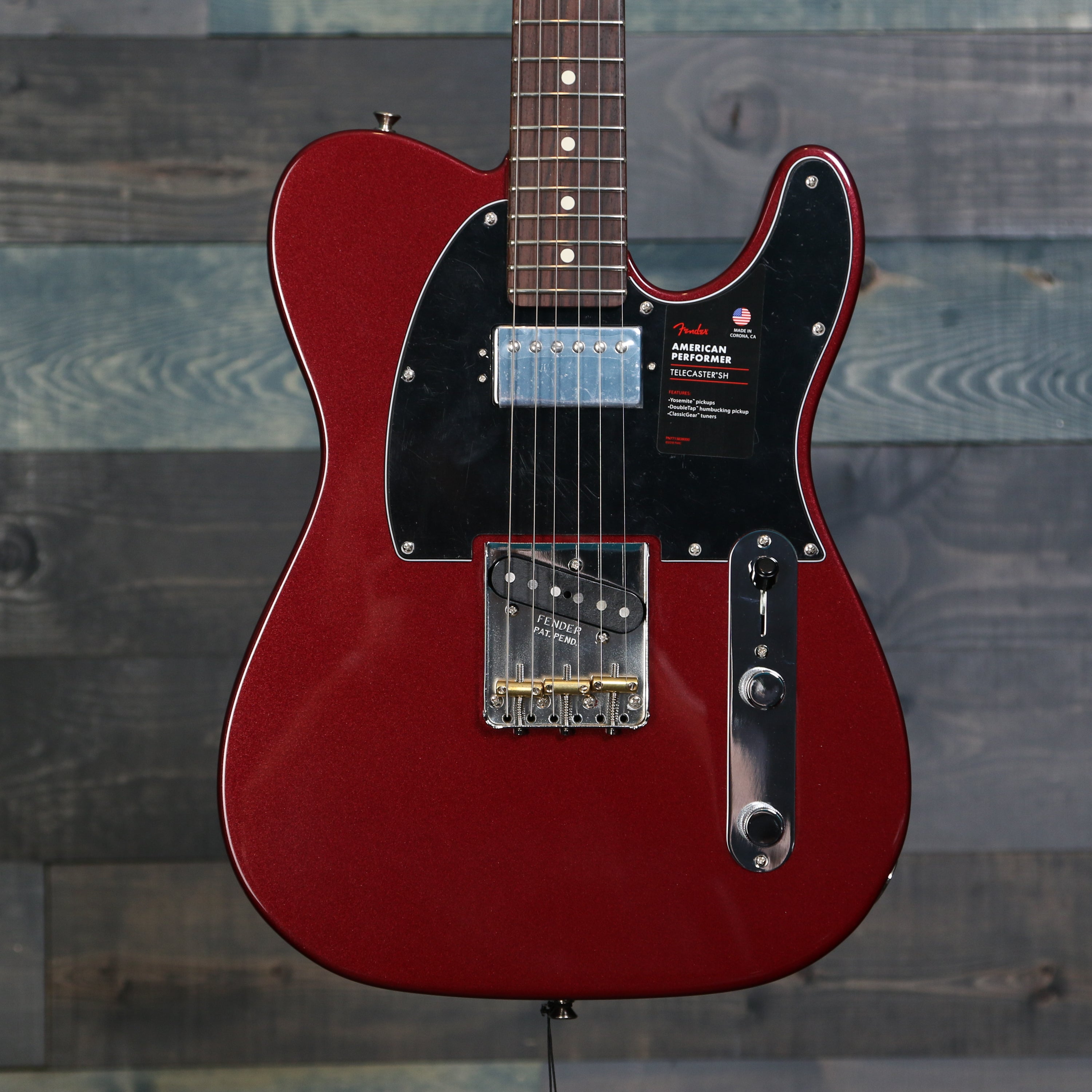 Fender American Performer Telecaster w/Humbucking Rosewood Fingerboard Aubergine