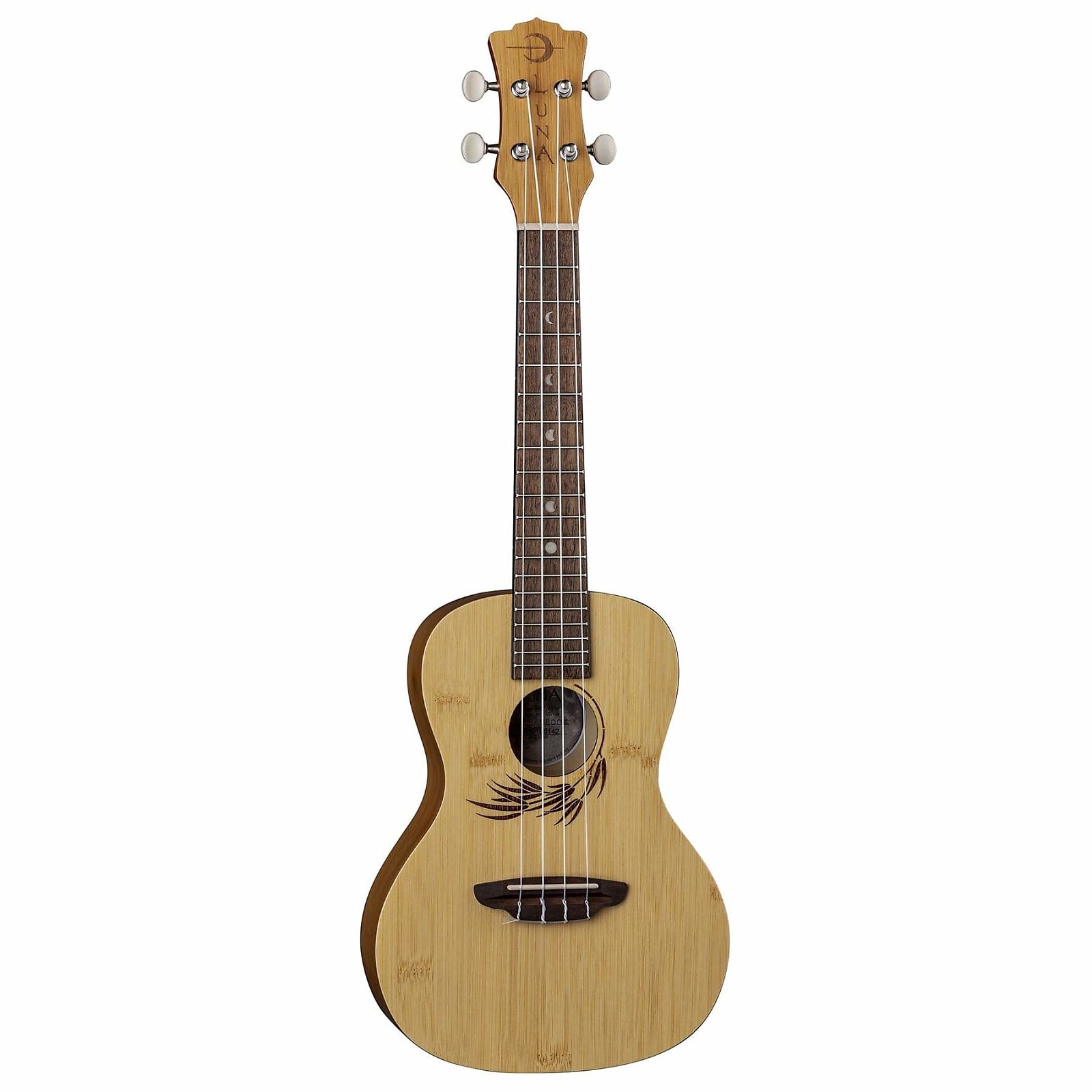 Luna Uke Bamboo Concert w/Gigbag