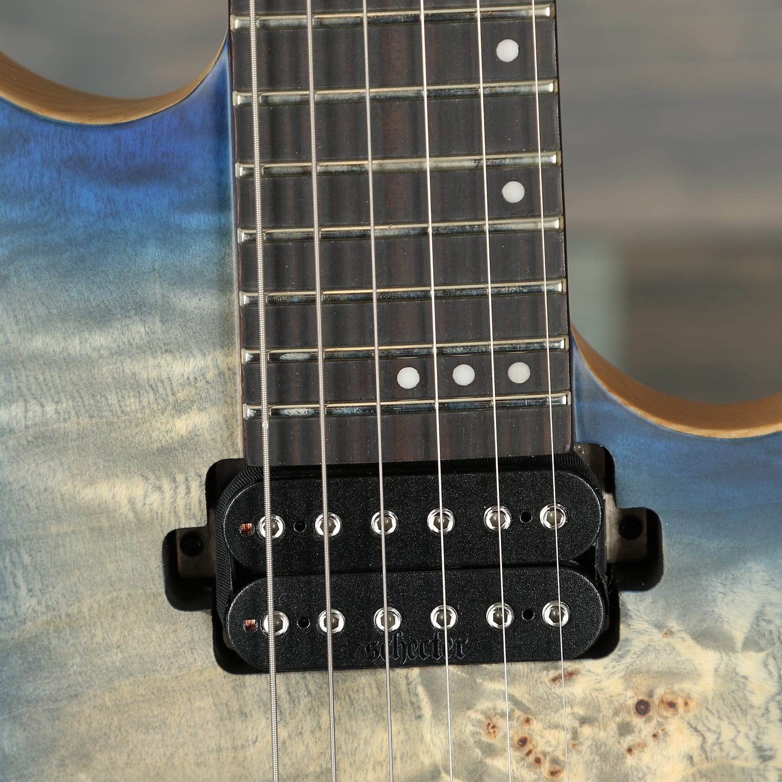 Schecter 1504 Reaper-6 FR - Satin Sky Burst