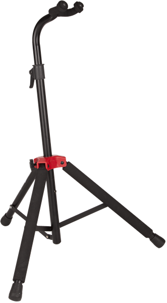 Fender Deluxe Hanging Guitar Stand, Black/Red