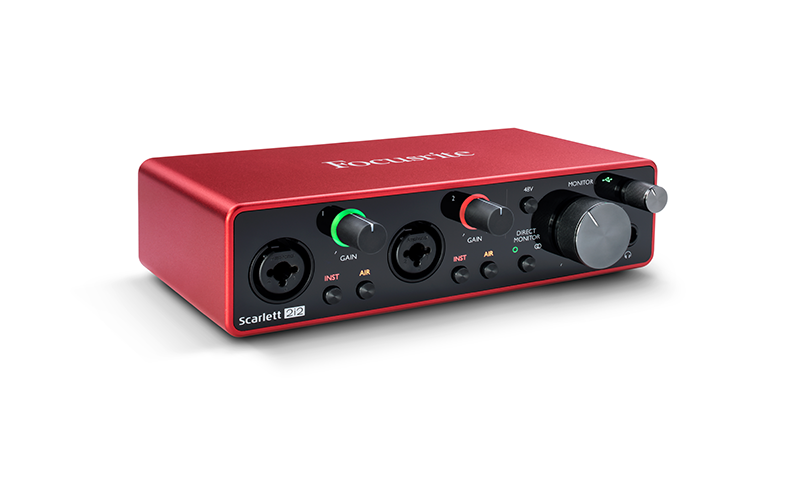 Focusrite Scarlett 2i2 (3rd Gen) USB Audio Interface