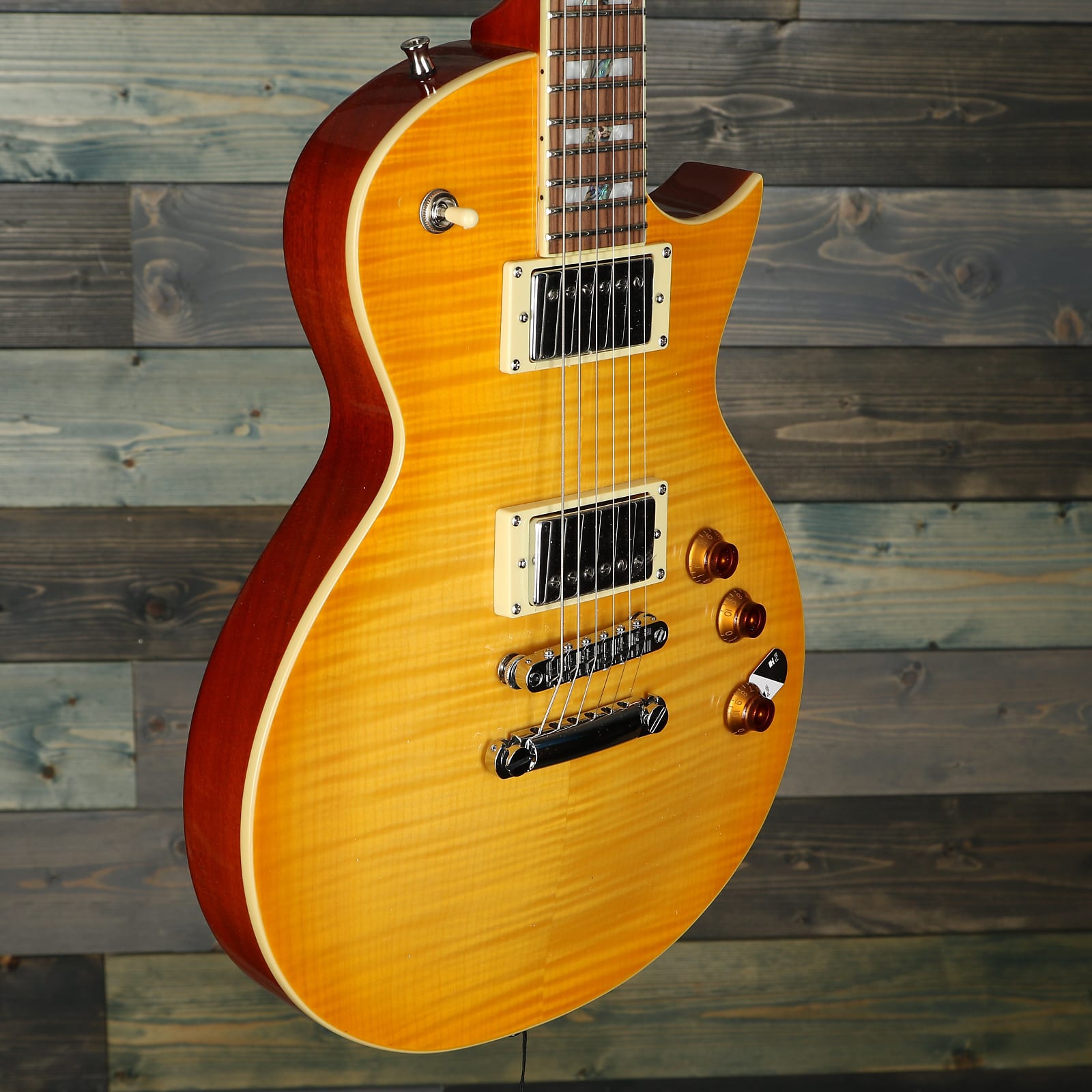 ESP LTD AS-1 Alex Skolnick FM - Lemon Burst