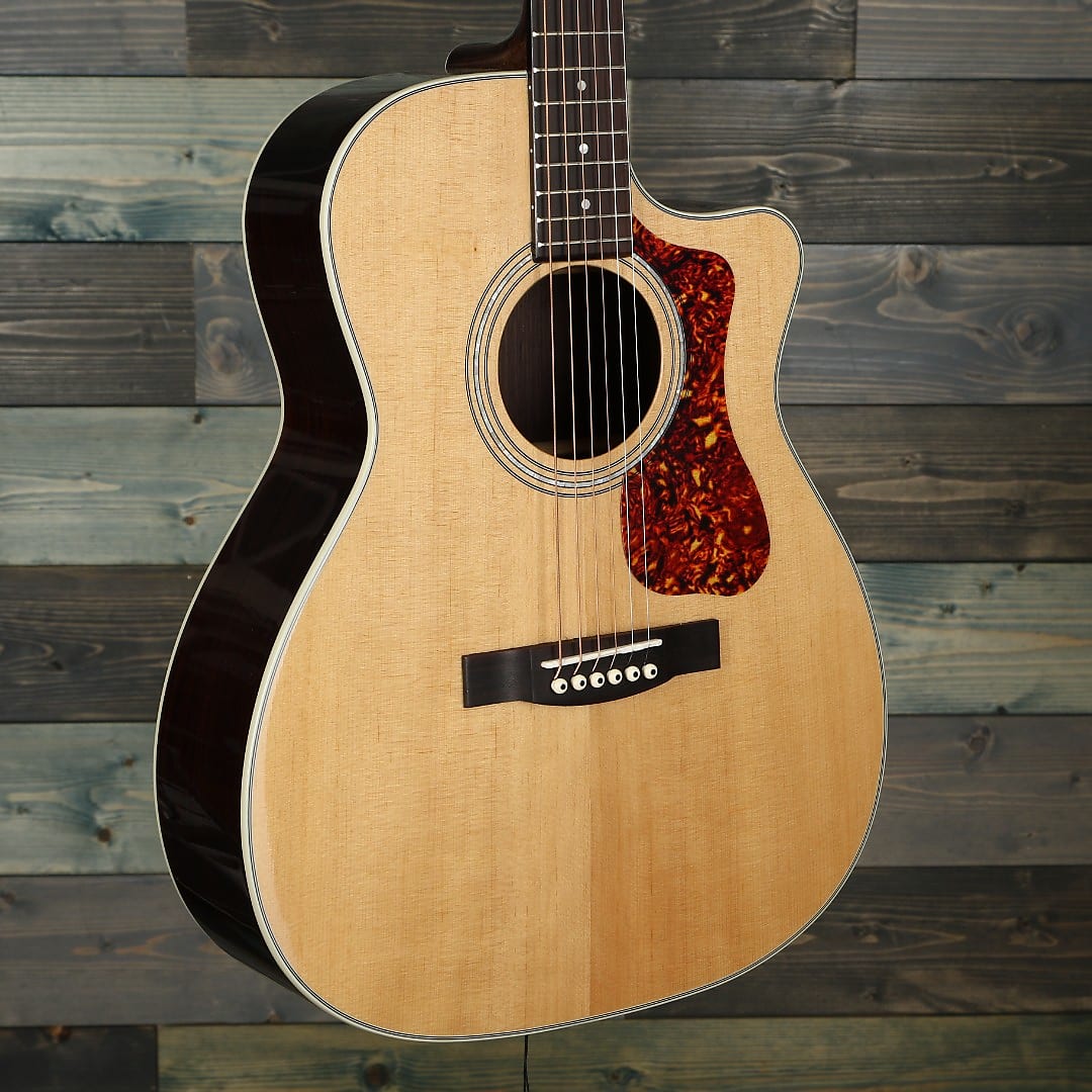 Guild OM-150CE Acoustic Guitar - Natural Gloss