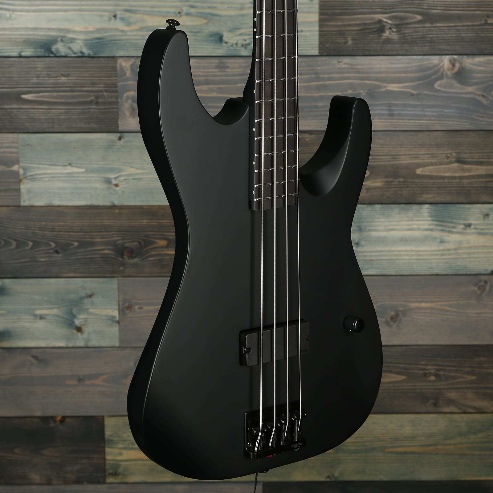 ESP LTD M-4 Bass Black Metal Series - Black Satin