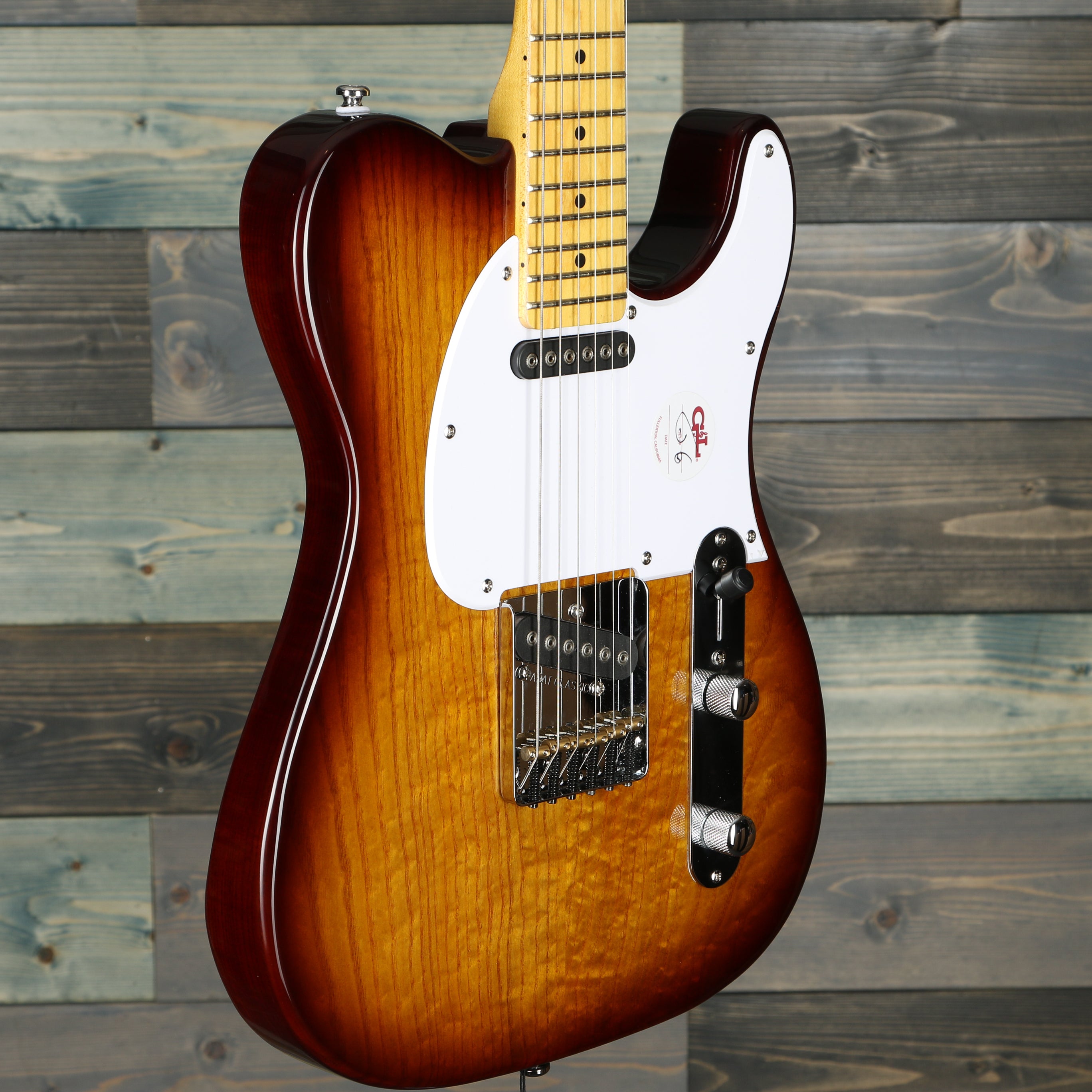 G&L Tribute Series ASAT Classic Electric Guitar - Tobacco Sunburst