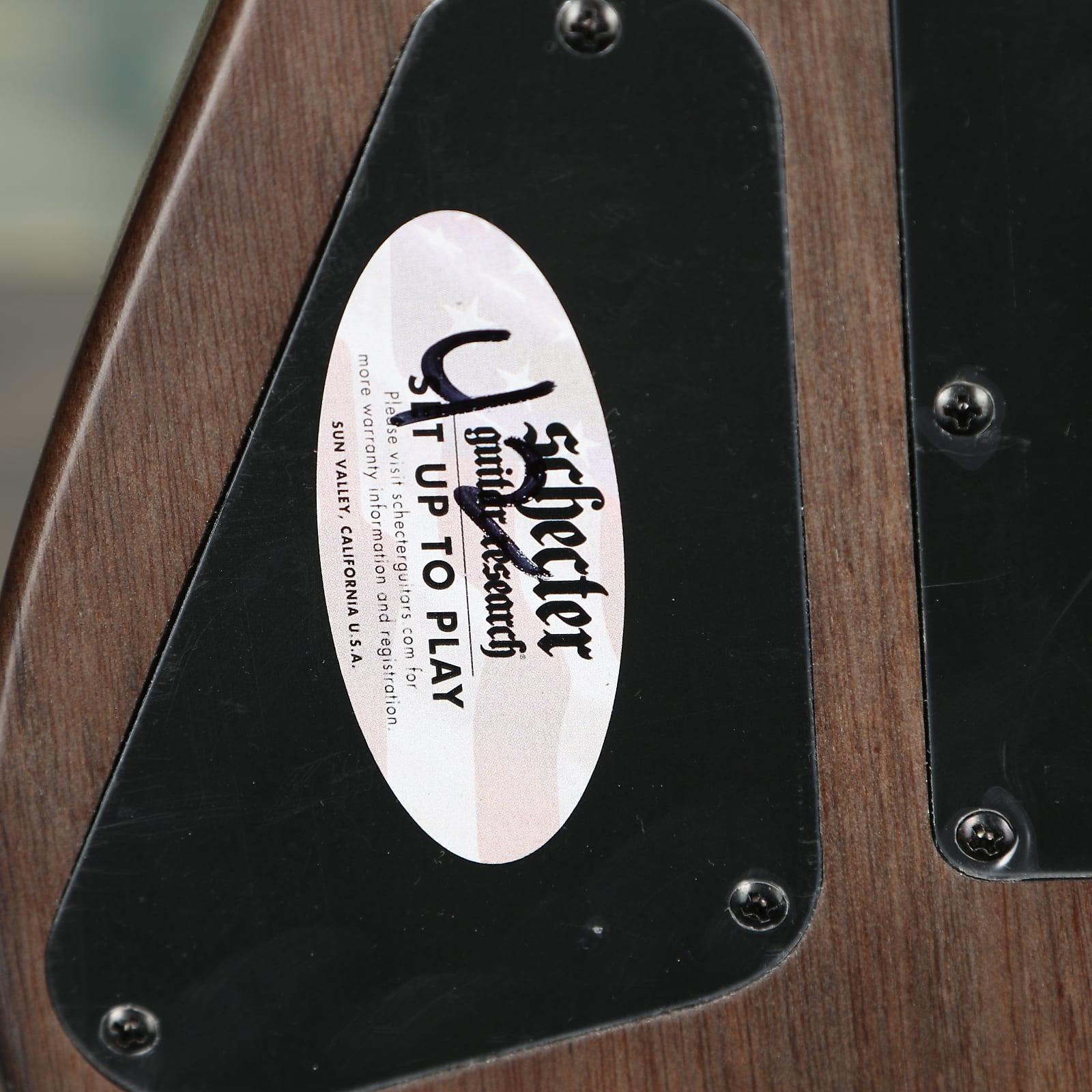 Schecter 2453 Omen Elite-6 FR - Black Cherry Burst