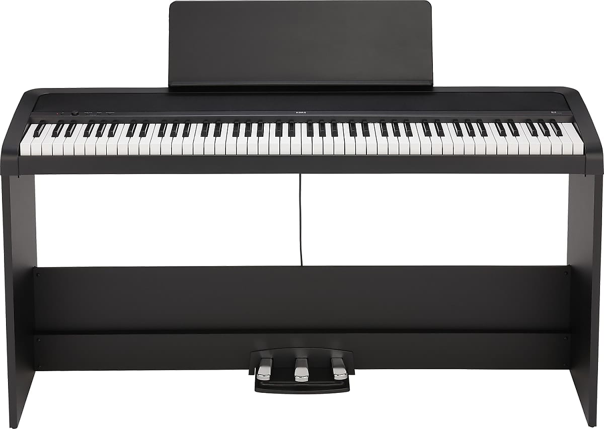 Korg B2SP Digital Piano w/Stand and Pedal - Black