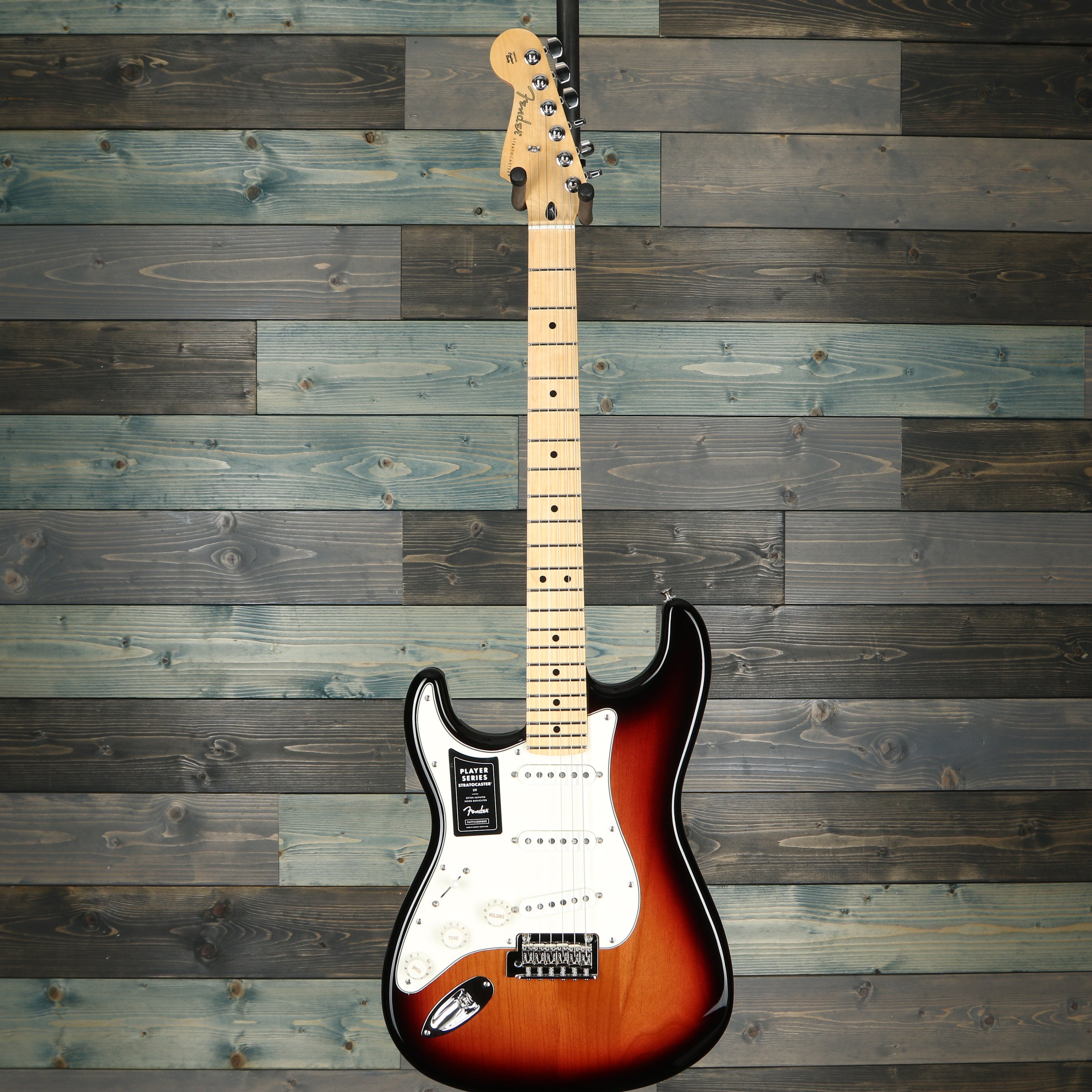 Fender Player Stratocaster Lefty Maple FB 3-Color Sunburst