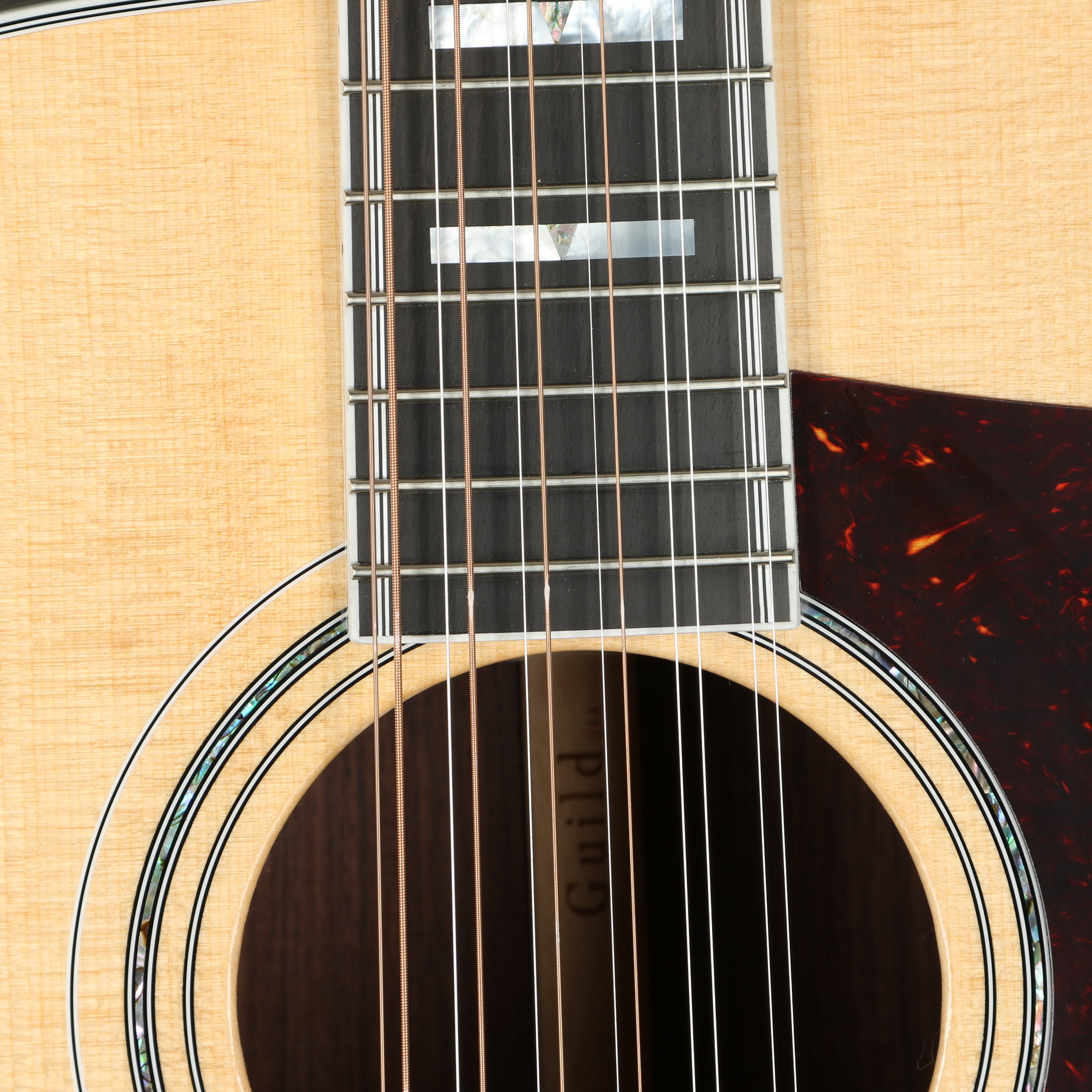 Guild USA F-512 12-String Jumbo Acoustic Guitar - Natural