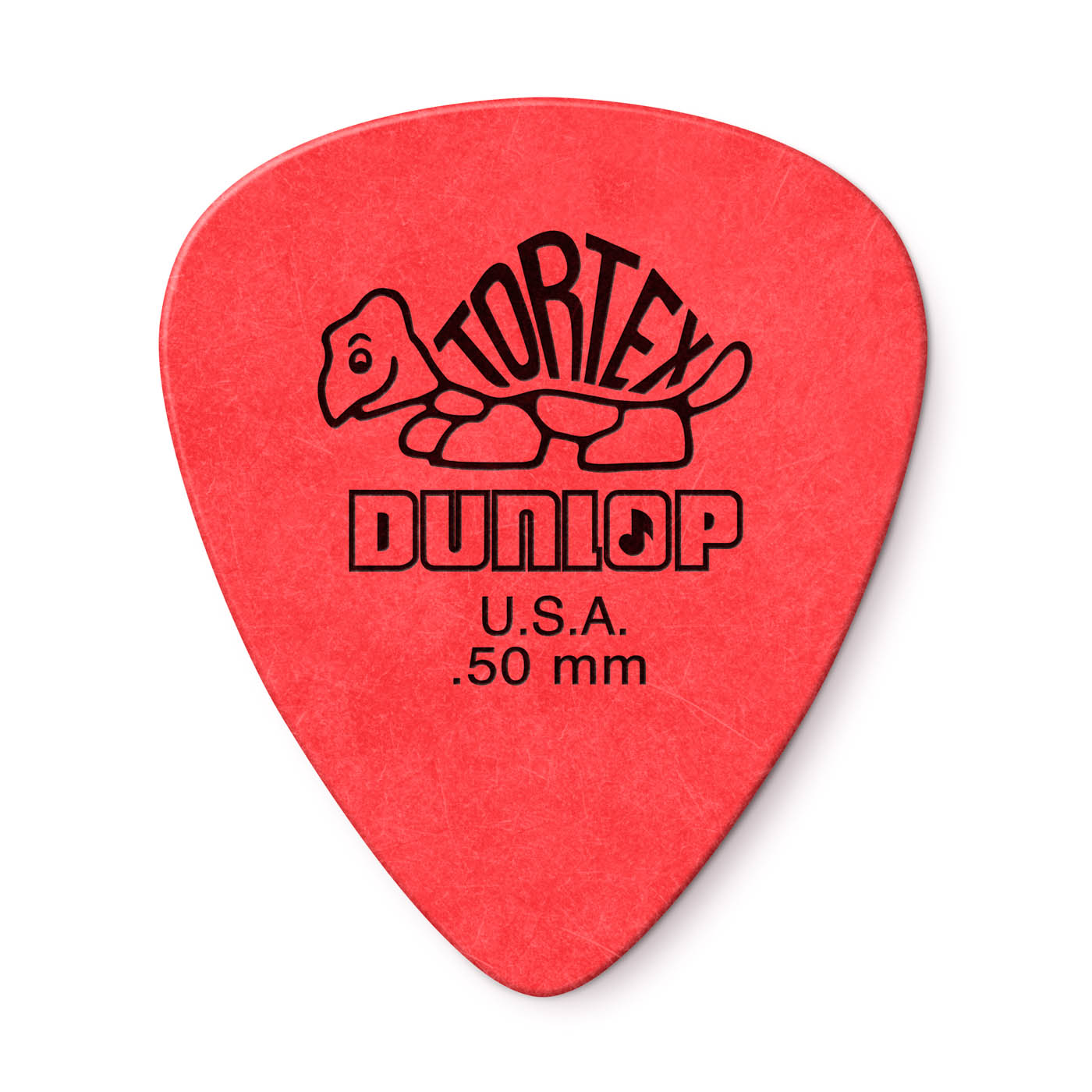 Dunlop 418P.50 Tortex Standard .50mm Red Guitar Picks 12-Pack