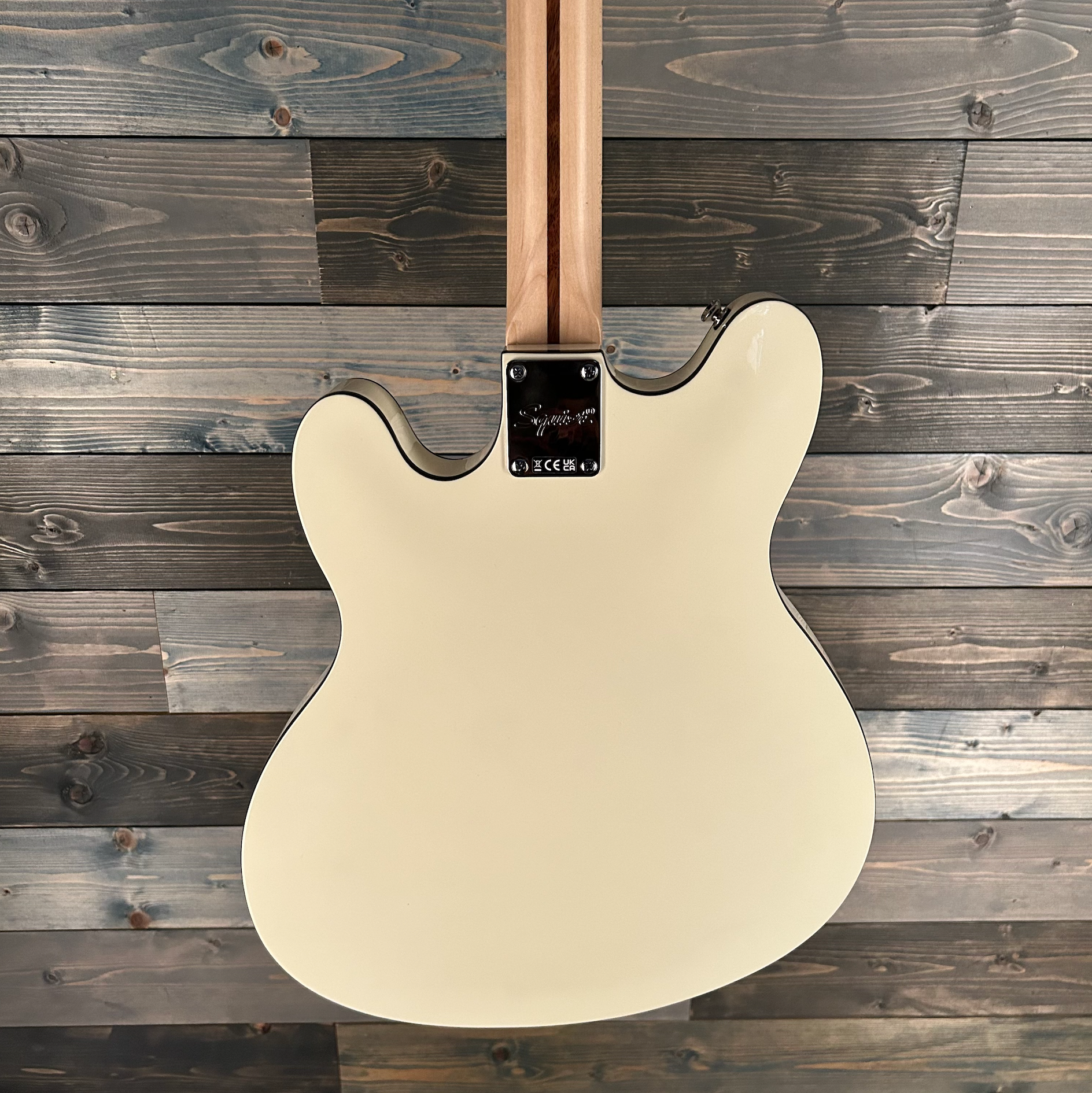 Fender Squier Affinity Series Starcaster, Maple Fingerboard, Olympic White