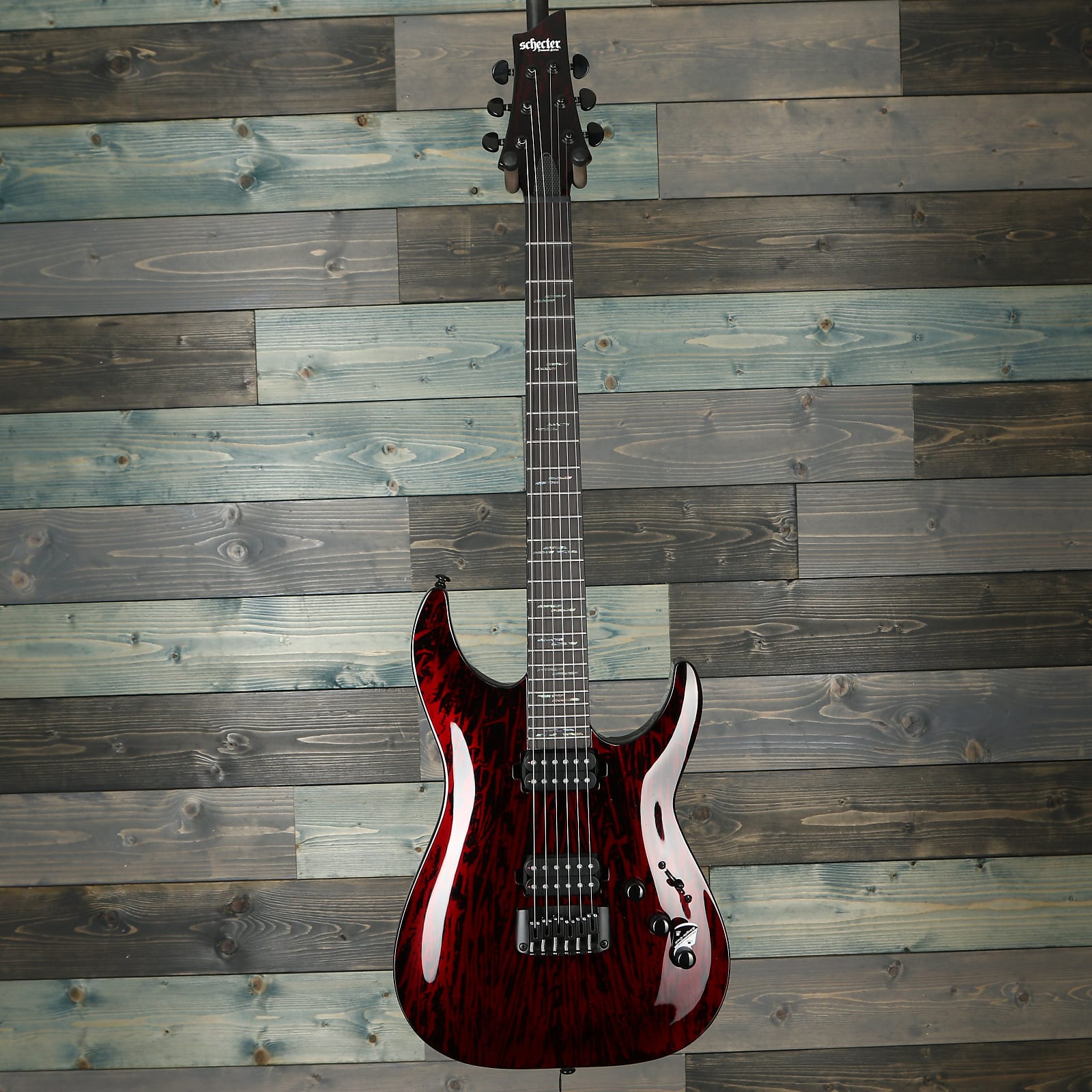 Schecter 1475 C-1 Silver Mountain - Blood Moon