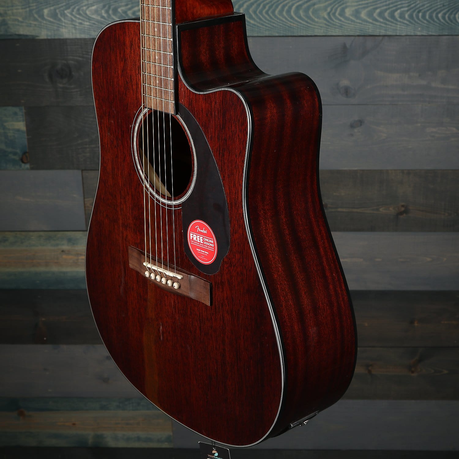 Fender CD-140SCE Dreadnought, Walnut Fingerboard, All-Mahogany w/Case