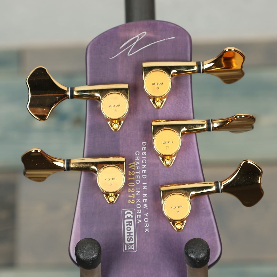 Spector SKYLER5VSM Skyler 5 - Skyler Acord Signature Model - Violet Stain Matte