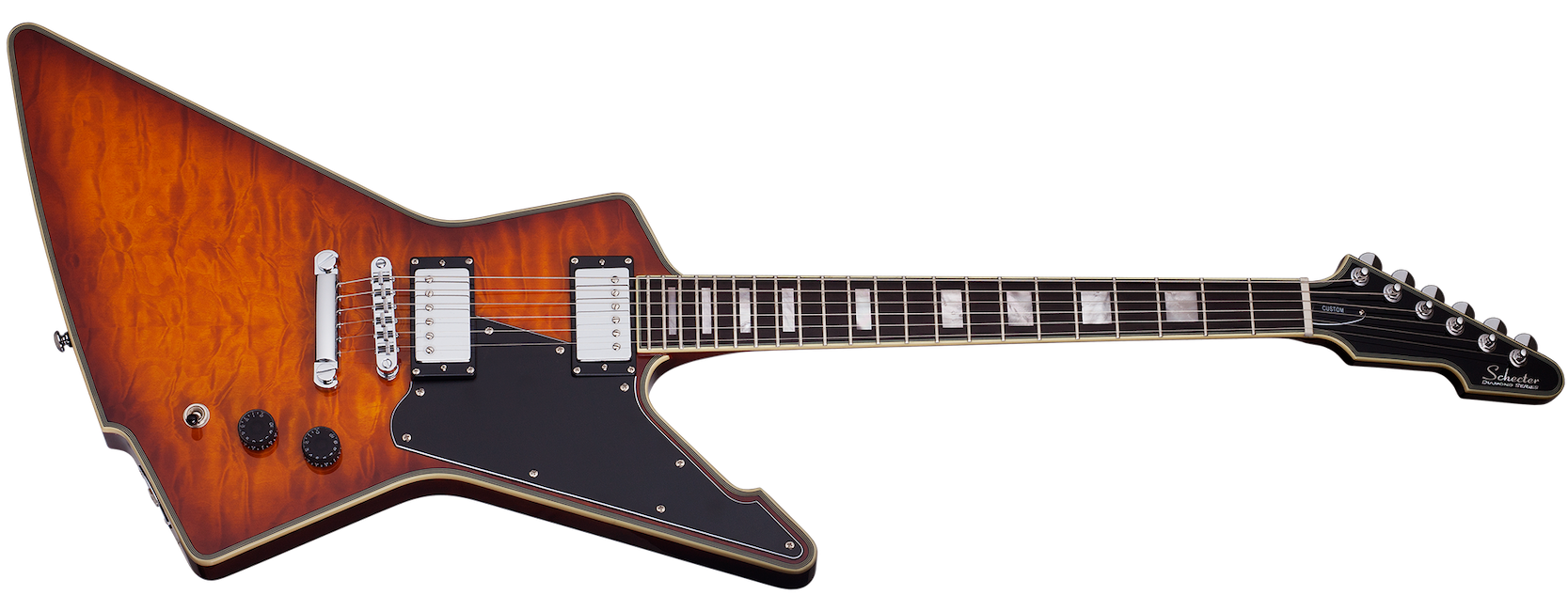 Schecter 3105 E-1 Custom Electric Guitar - Vintage Sunburst