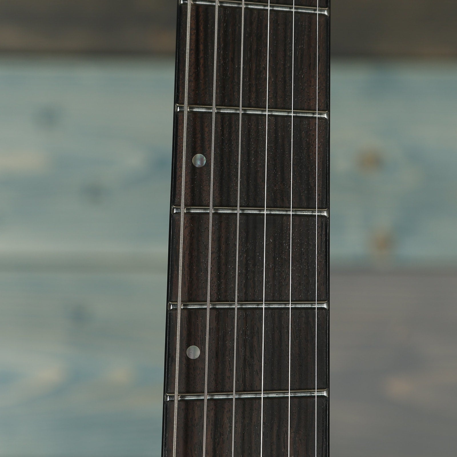 ESP LTD M-1000 Multi-Scale - See Thru Black Satin