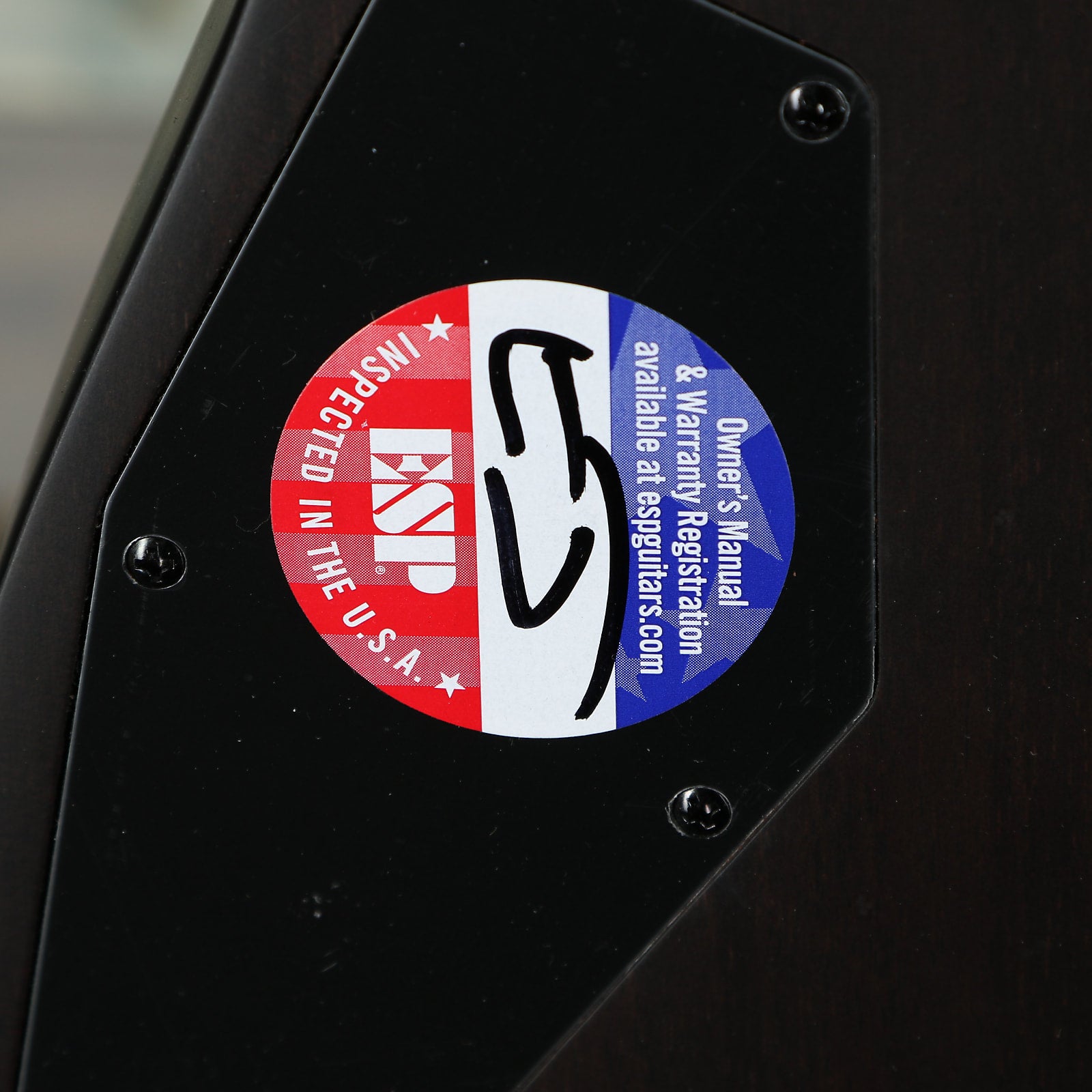 ESP LTD M-1000 Multi-Scale - See Thru Black Satin