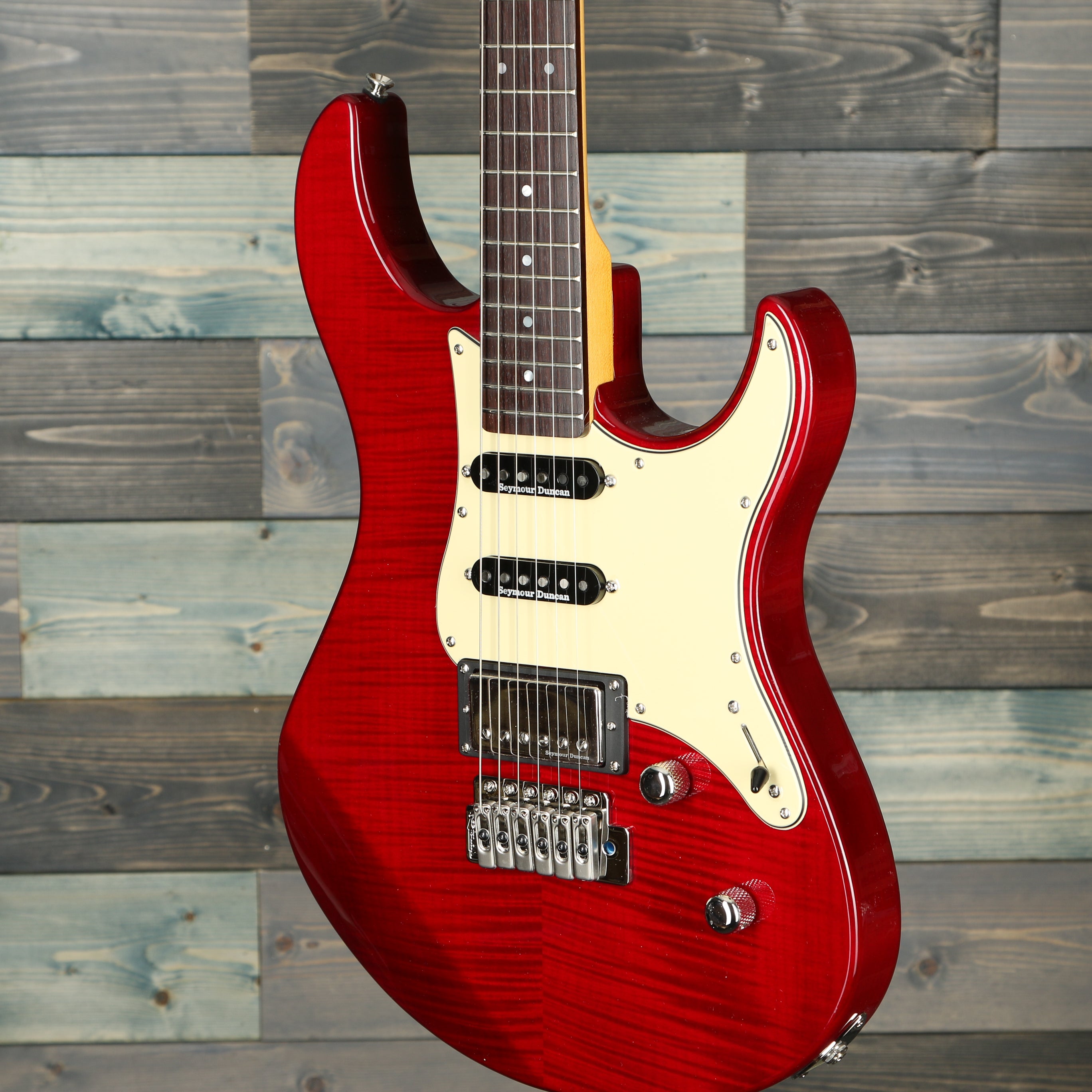 Yamaha Pacifica PAC612VIIFMX Electric Guitar - Fired Red