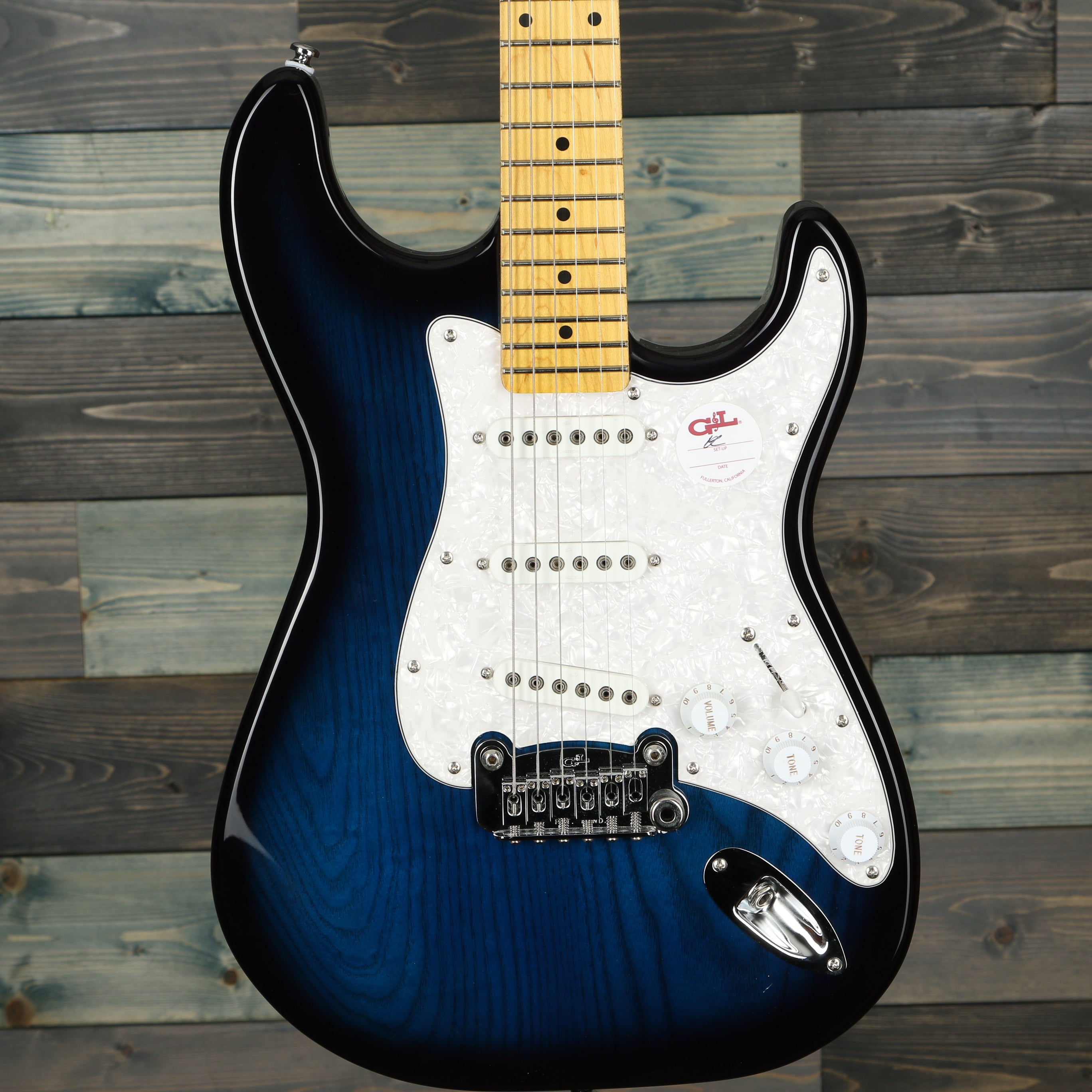 G&L Tribute S-500 Electric Guitar - Blueburst