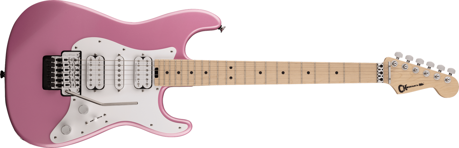 Charvel Pro-Mod So-Cal Style 1 HSH FR M, Platinum Pink