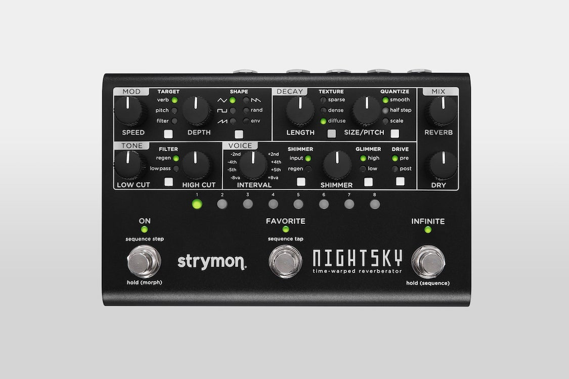 美品 strymon NightSky NightSky Experimental Reverb - Strymon