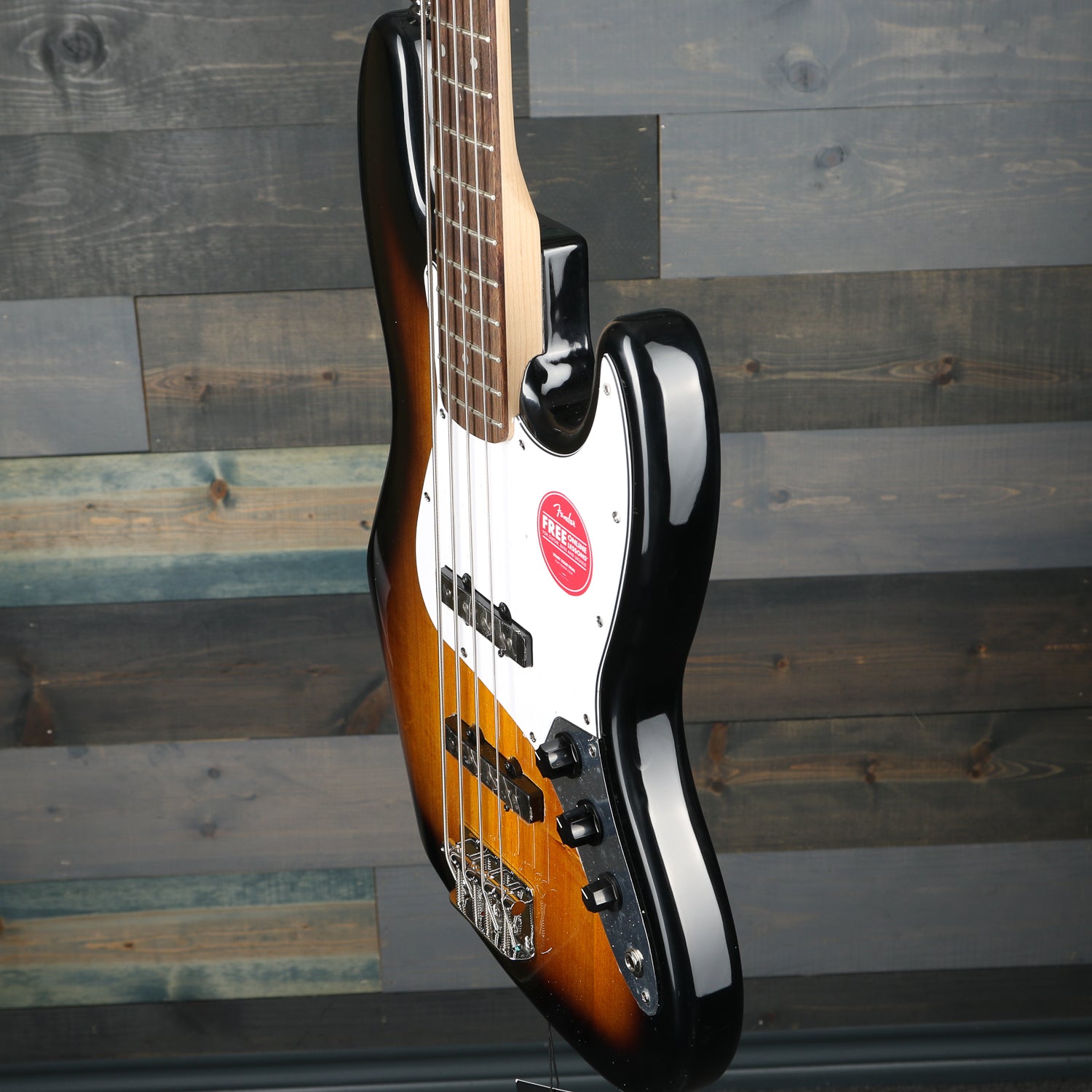 Fender Squier Affinity Series Jazz Bass Laurel Fingerboard, Brown Sunburst