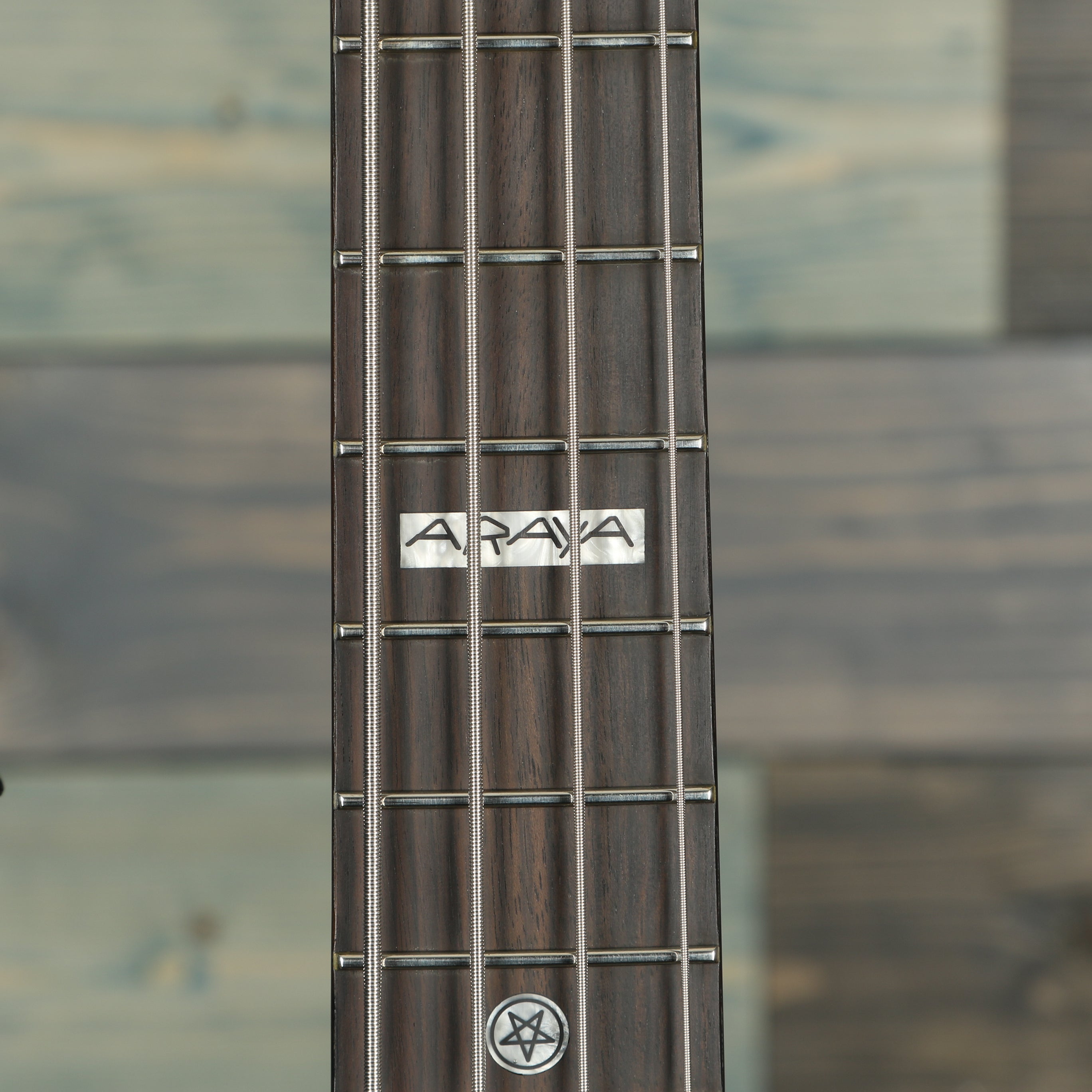 ESP LTD TA-604 FRX Tom Araya Electric Guitar - Black Satin