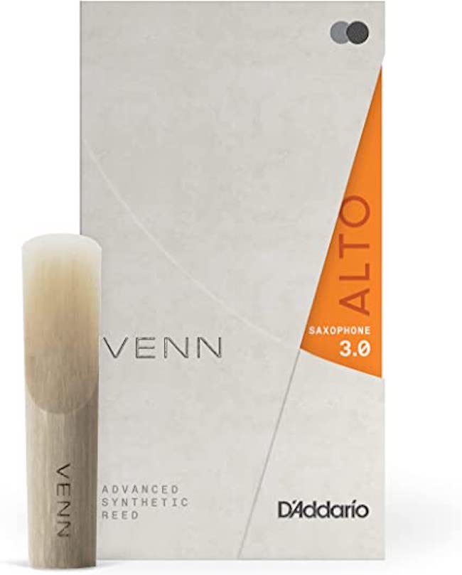 D'Addario VENN Alto Saxophone 3.0 Synthetic Reed