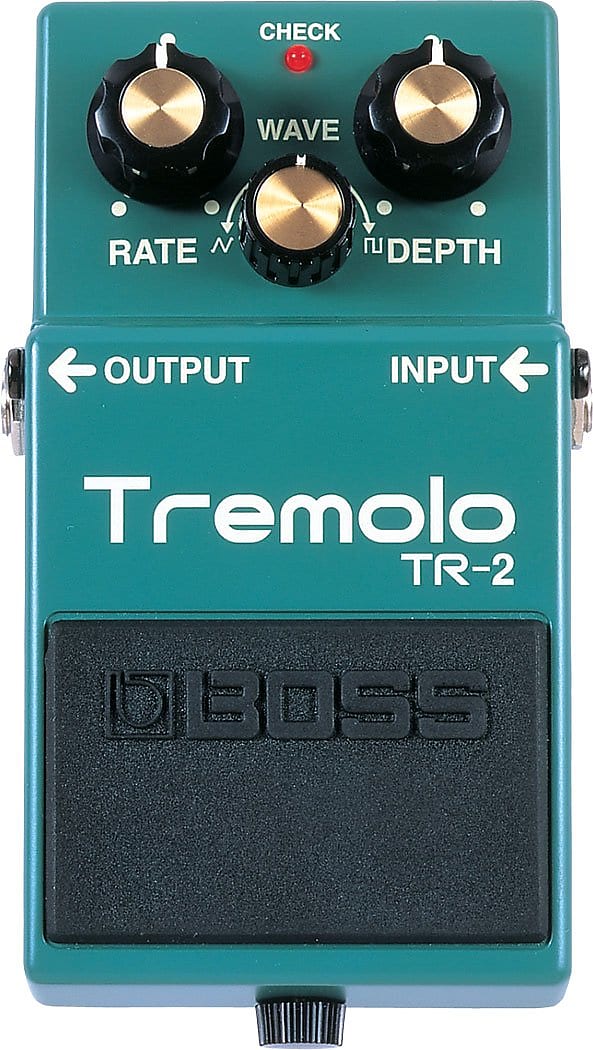 Effects Pedals Tremolo and Vibrato