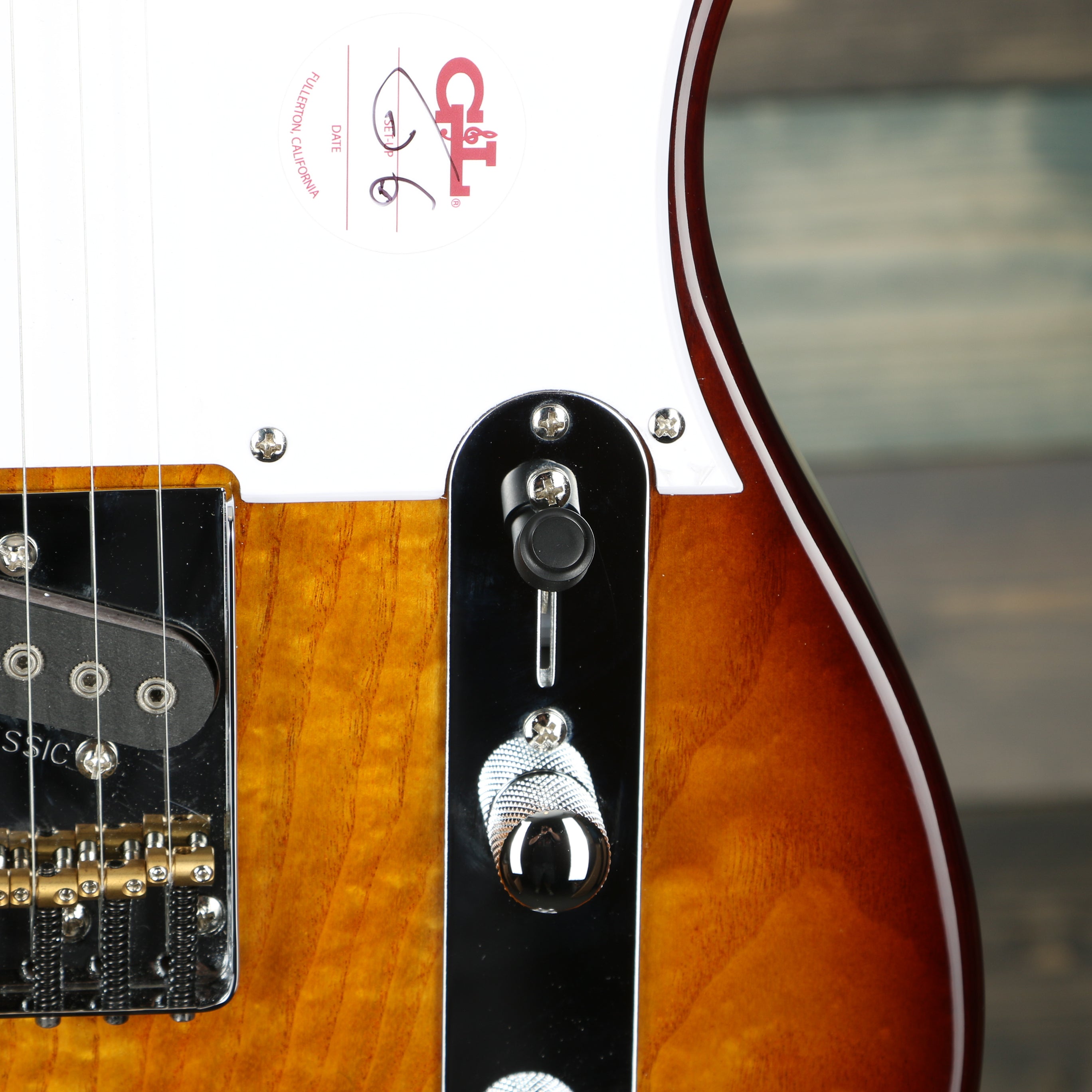 G&L Tribute Series ASAT Classic Electric Guitar - Tobacco Sunburst