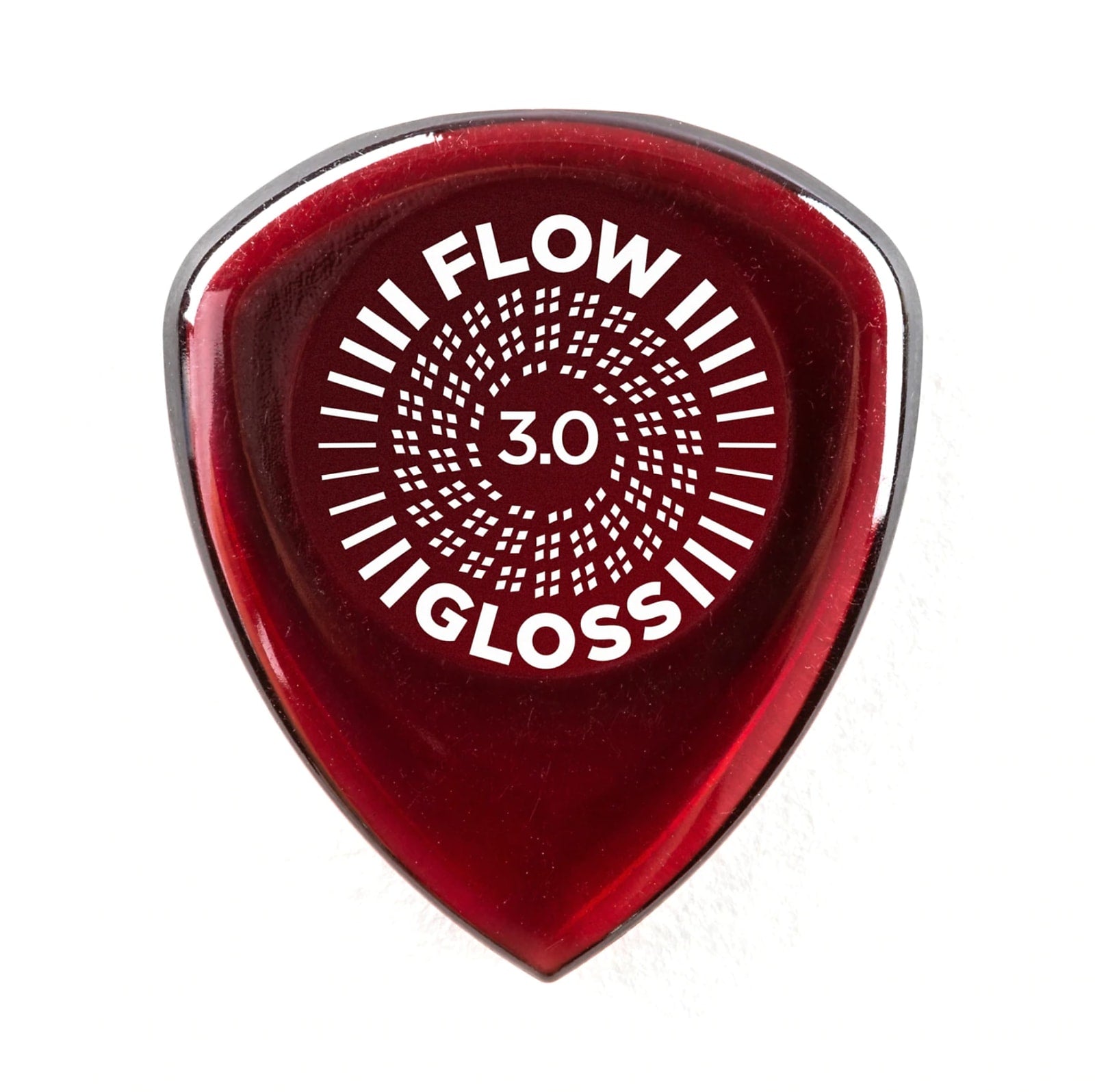 Dunlop 550P300 Flow Gloss Pick 3.0mm - 3 pack