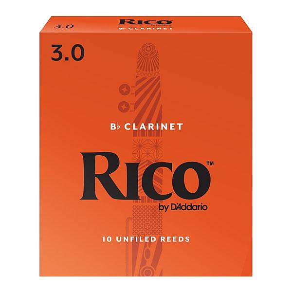 Rico by D'Addario - Bb Clarinet #2.5 - 3-pack
