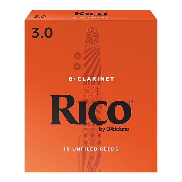 Rico by D'Addario - Bb Clarinet #2.5 - 3-pack
