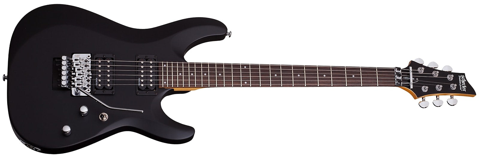 Schecter C-6 FR Deluxe - Satin Black