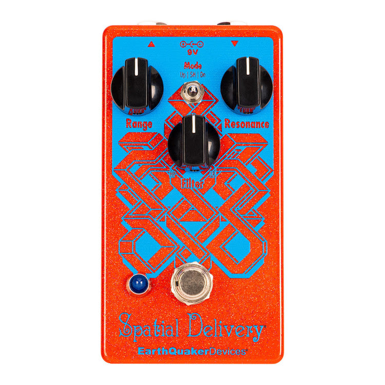 EarthQuaker Spatial Delivery V2 - Envelope Filter w/ Sample Red Sparkle & Blue