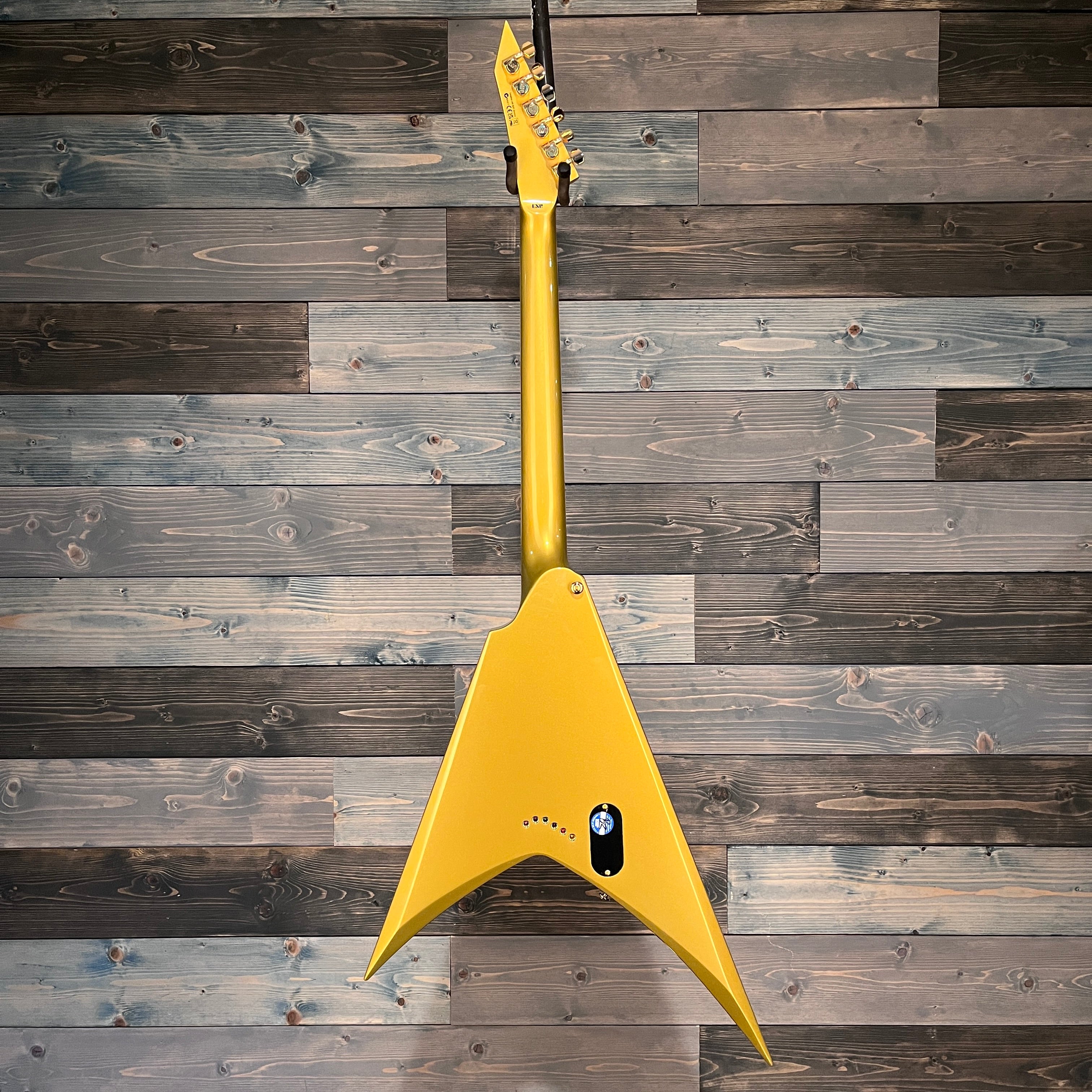 ESP LTD KH-V Electric Guitar - Metallic Gold