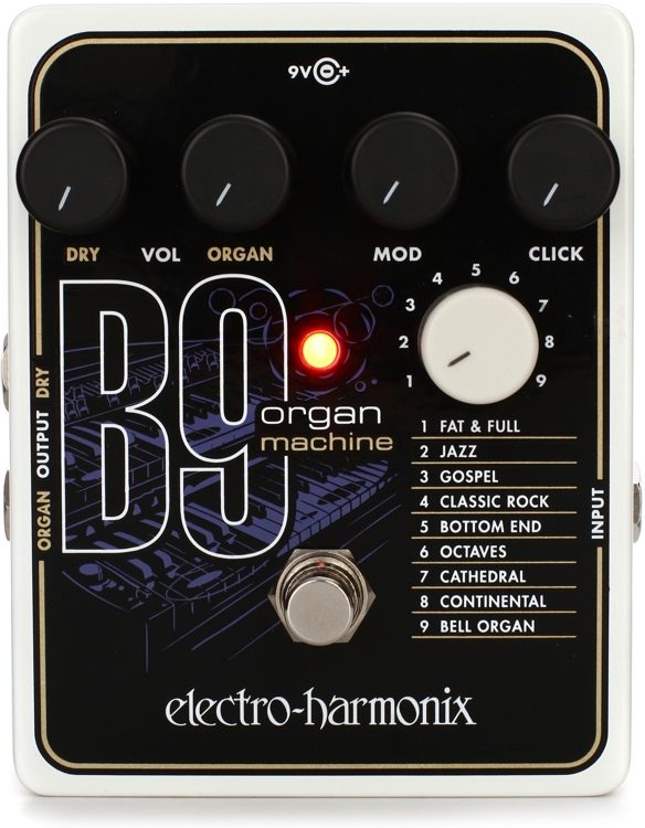 Electro-Harmonix B9 Organ Machine, 9.6DC-200 PSU included