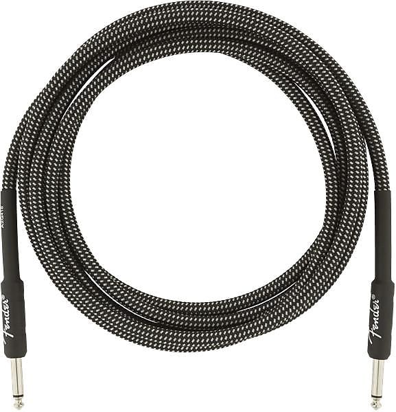 Fender Pro 10' Instrument Cable Grey Tweed