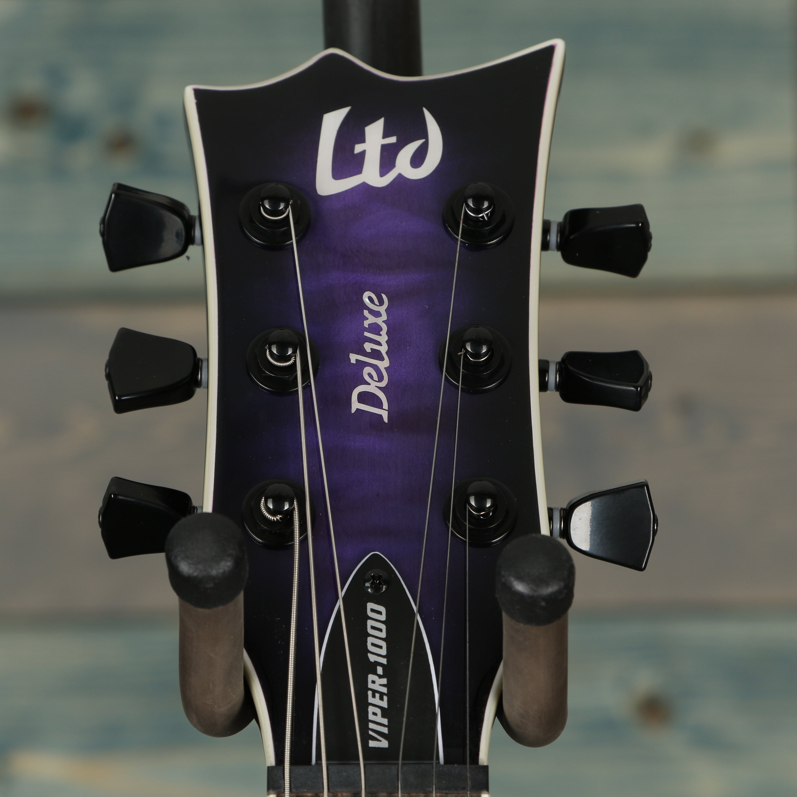 ESP LTD Viper-1000 Quilted Maple Electric - See Thru Purple Sunburst