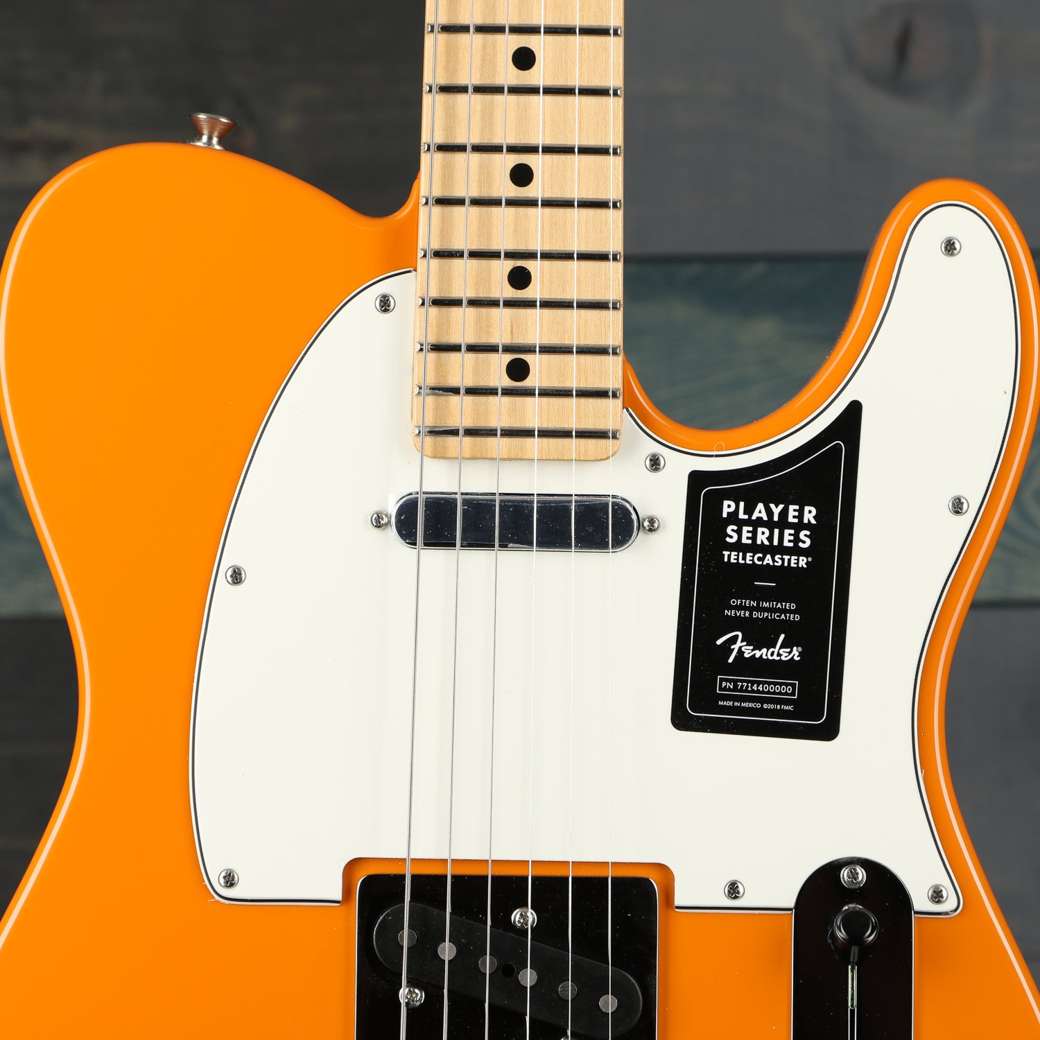 Fender Player Telecaster Maple Fingerboard, Capri Orange