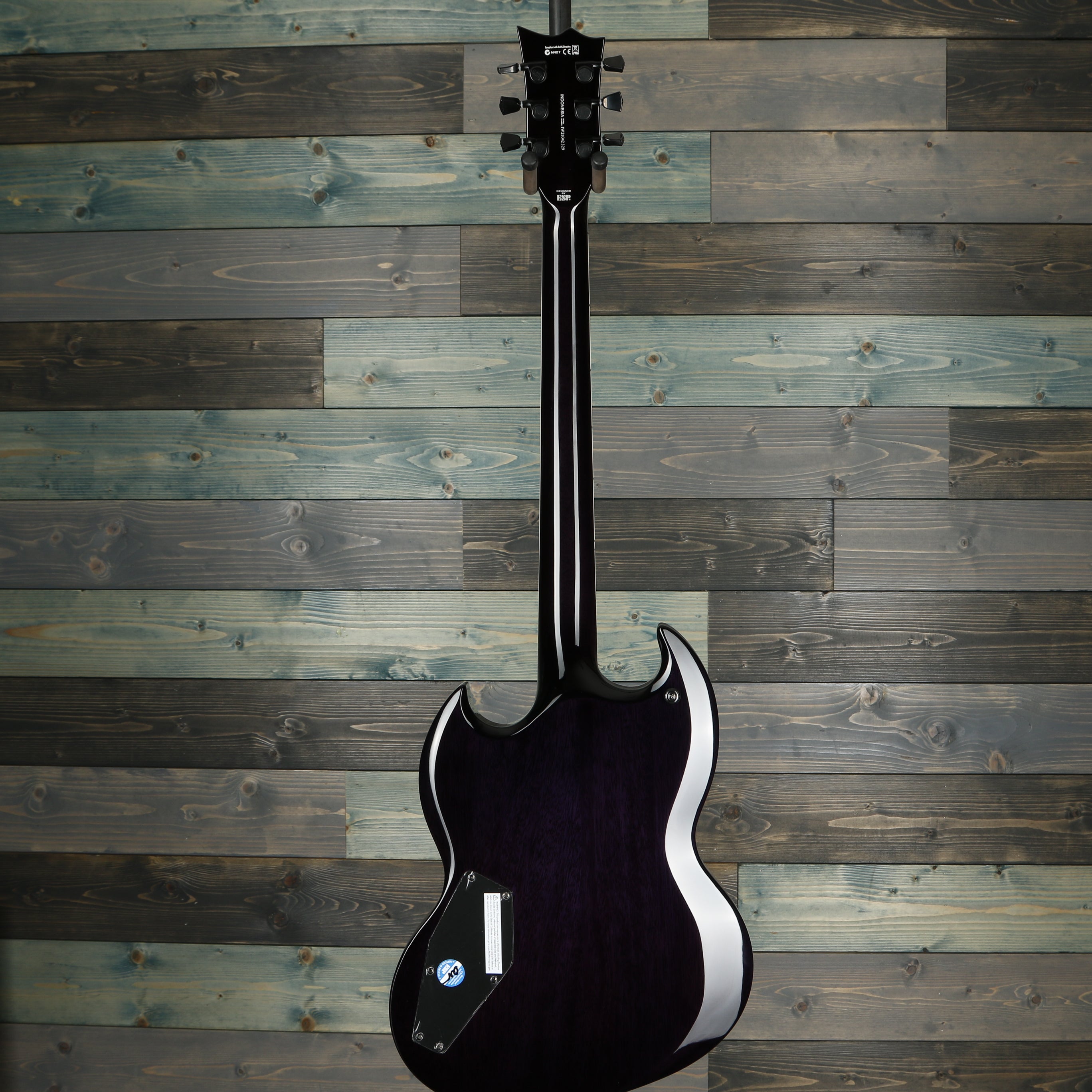 ESP LTD Viper-1000 Quilted Maple Electric - See Thru Purple Sunburst