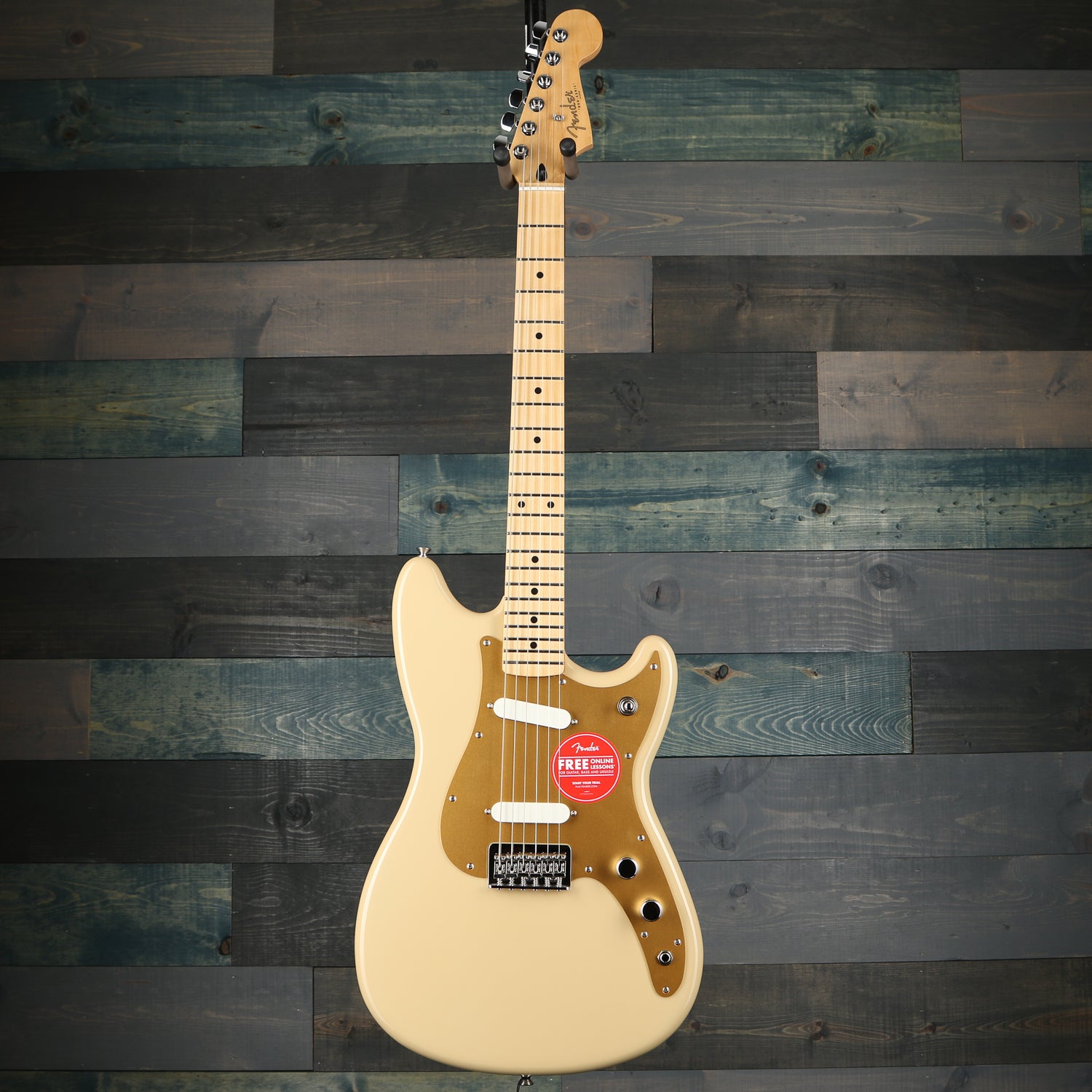Fender Player Duo Sonic Maple Fingerboard, Desert Sand