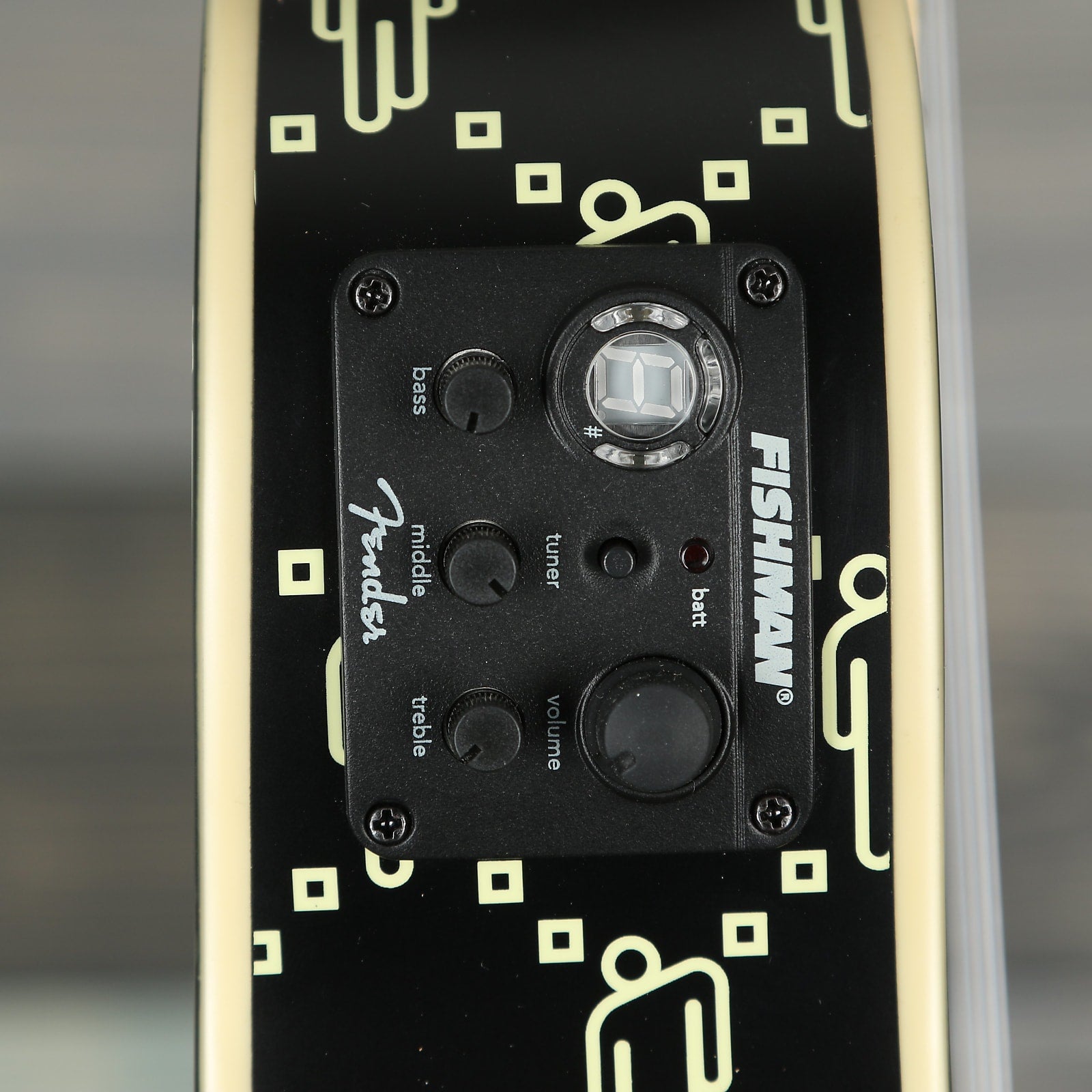 Fender Billie Eilish Uke, Walnut Fingerboard, Black